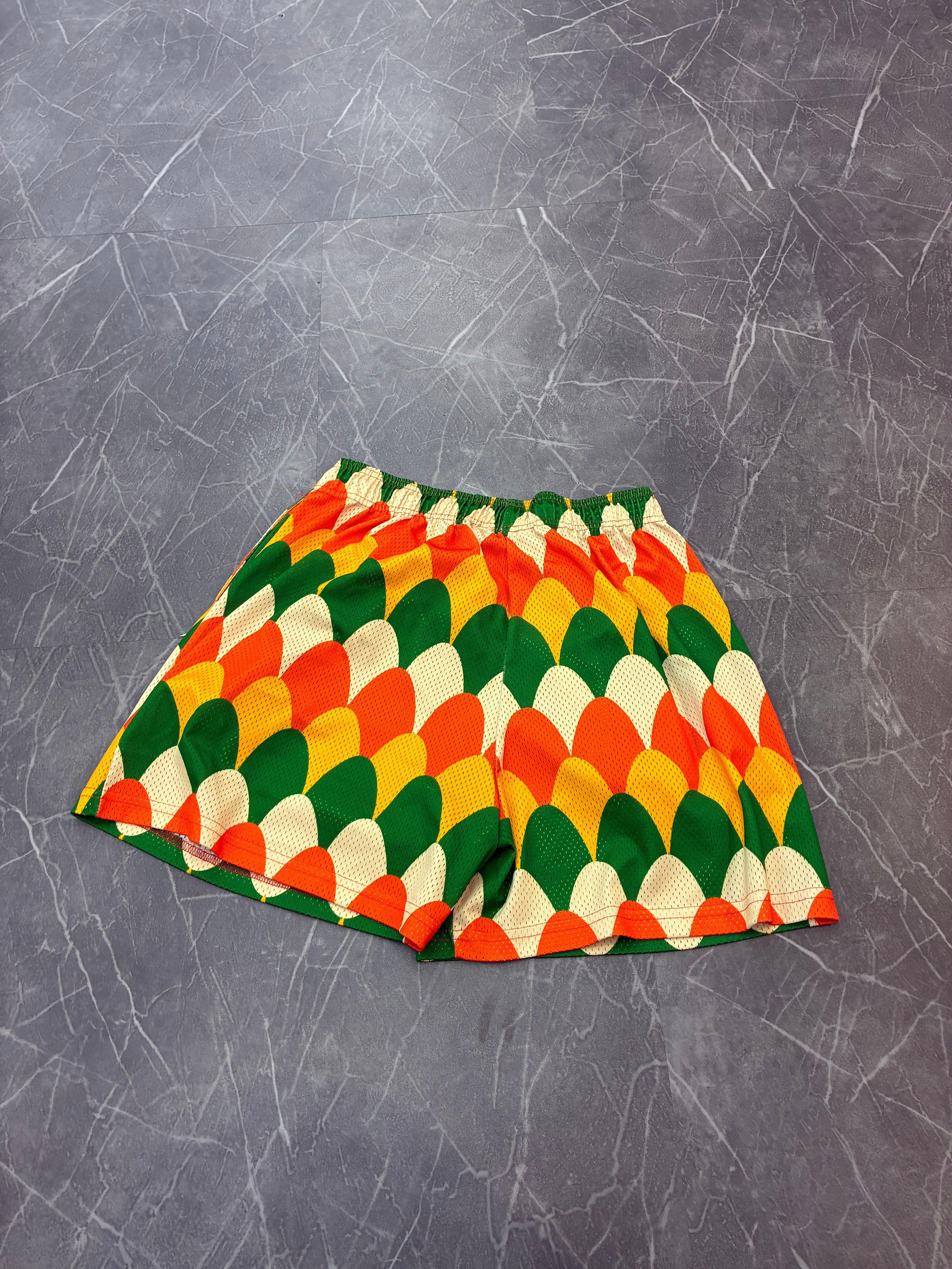 Eric Emmanuel Shorts “patterned Red/Green”