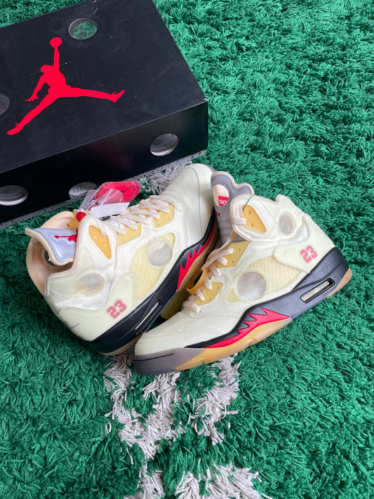 Jordan 5 Off-White “Sail”