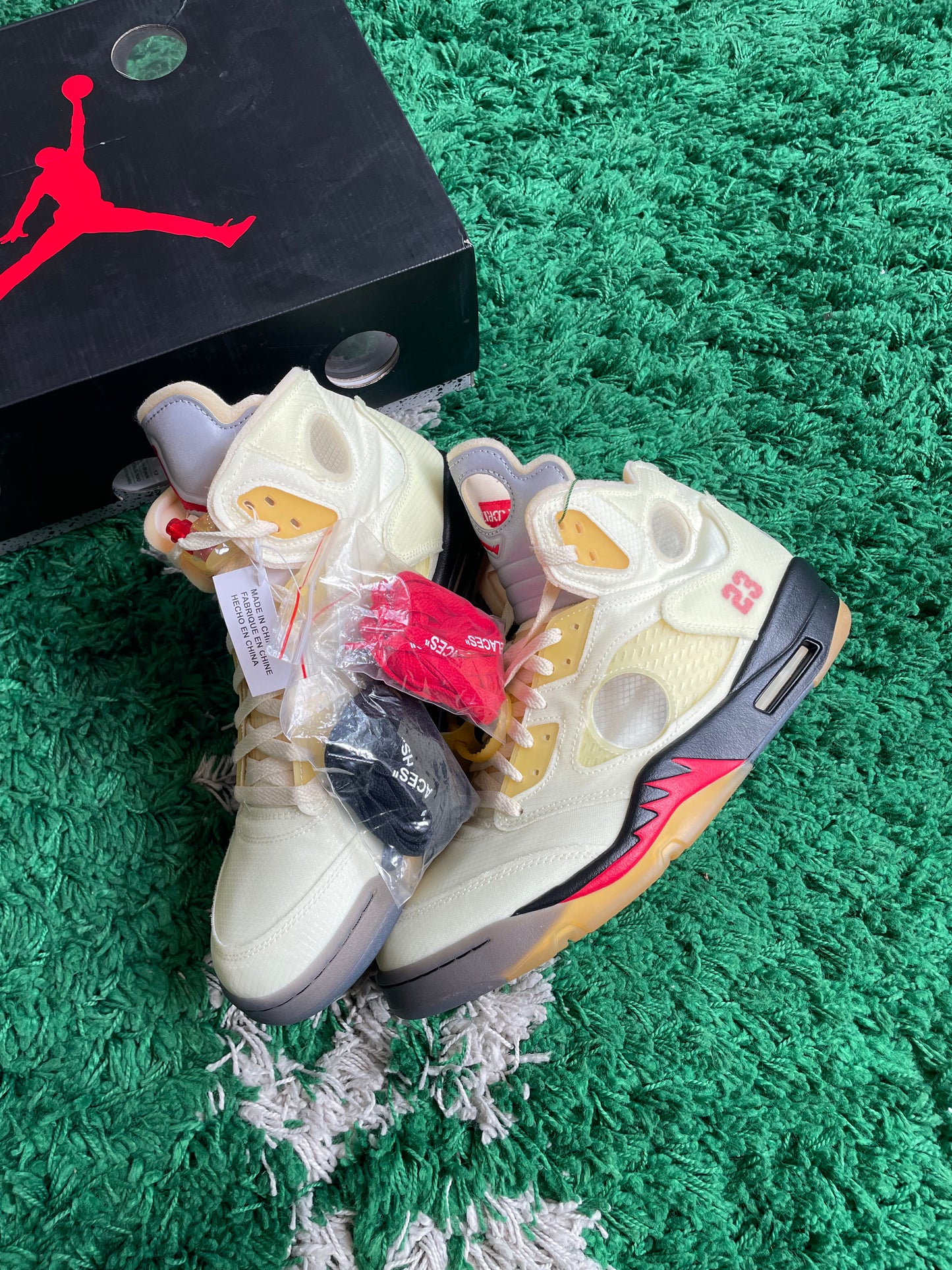 Jordan 5 Off-White “Sail”