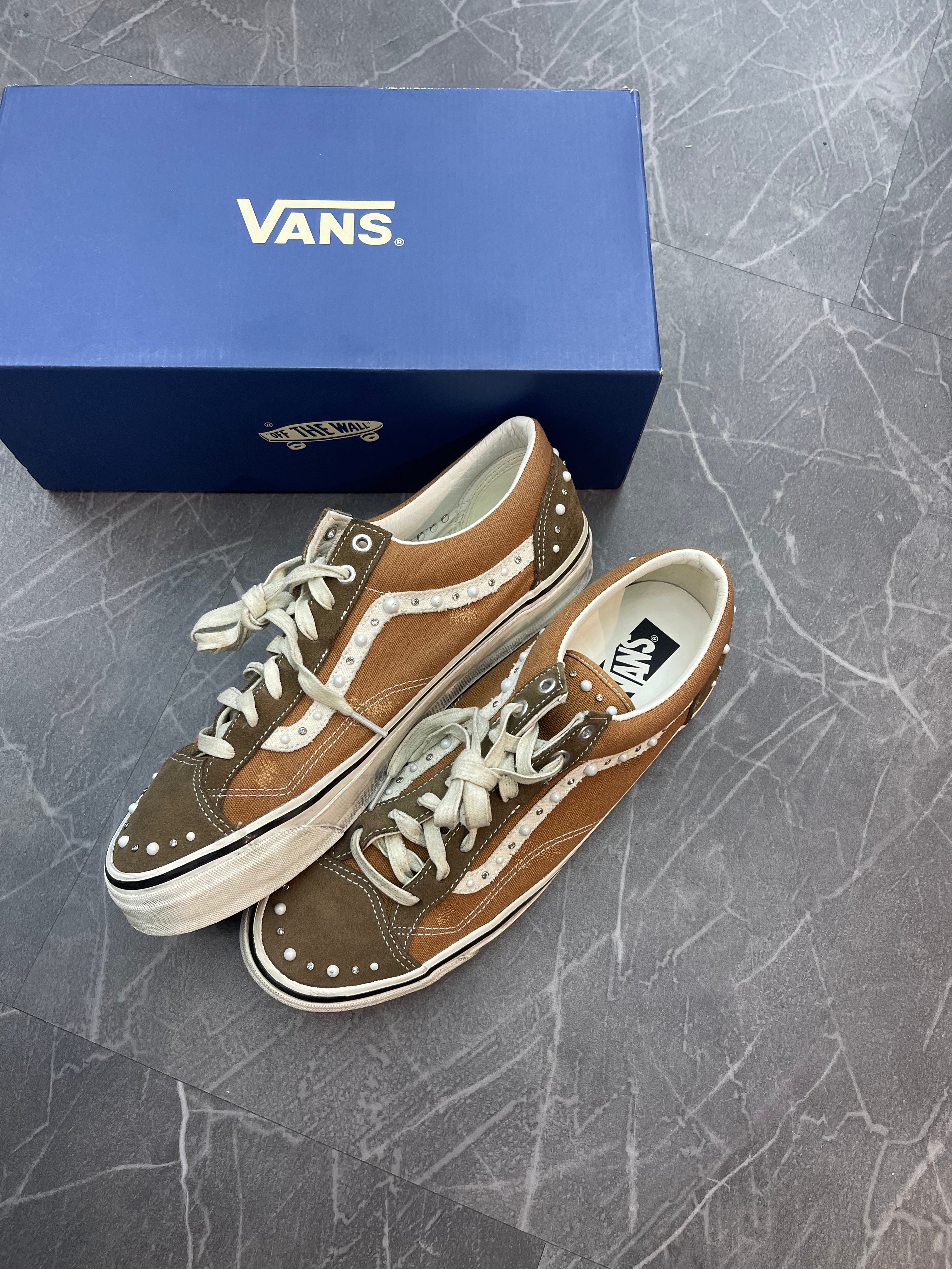 VANS Lx Old Skool “Pearlized Pack Vintage Cocoa Brown”