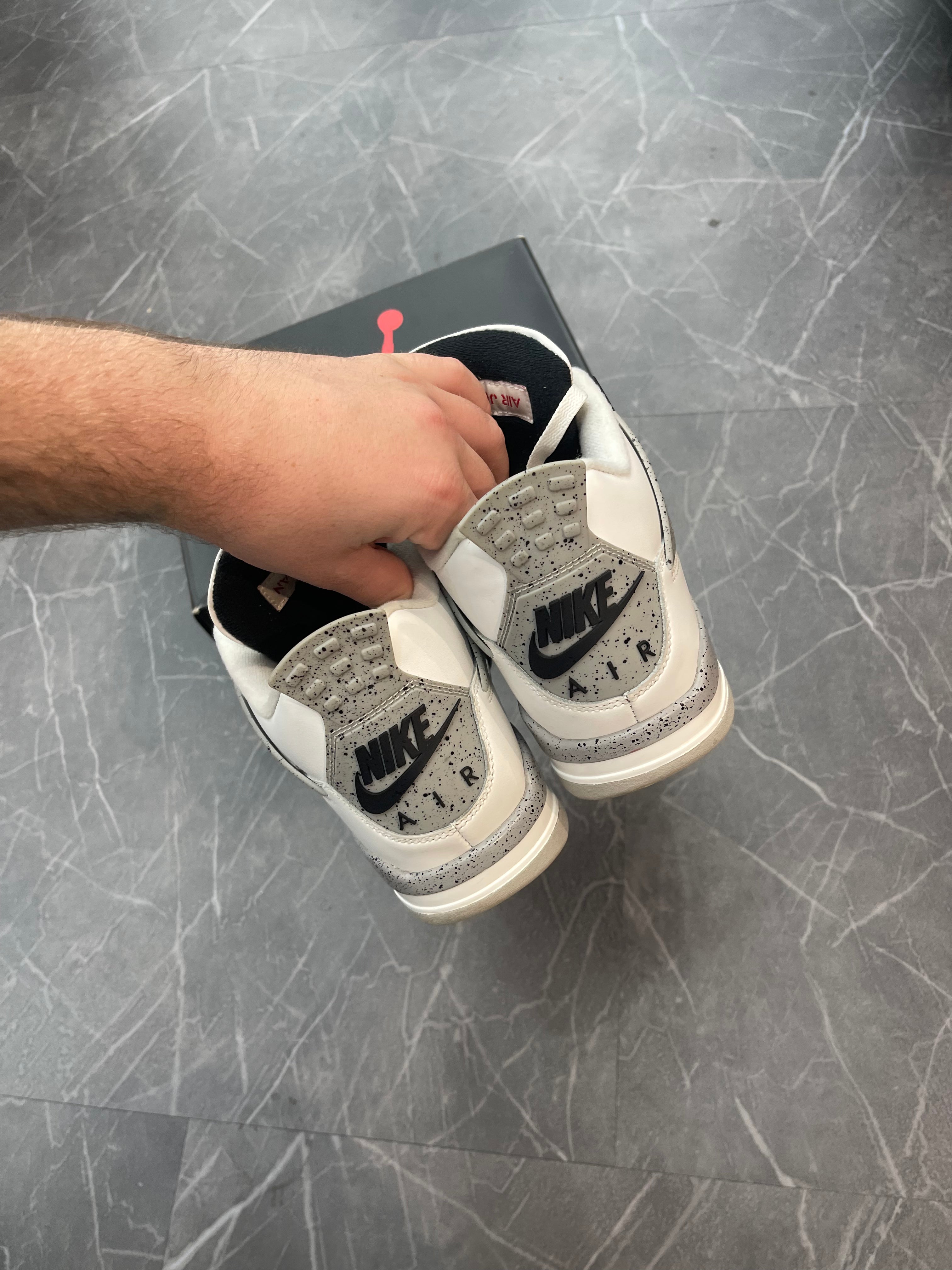 Jordan 4 “White Cement”