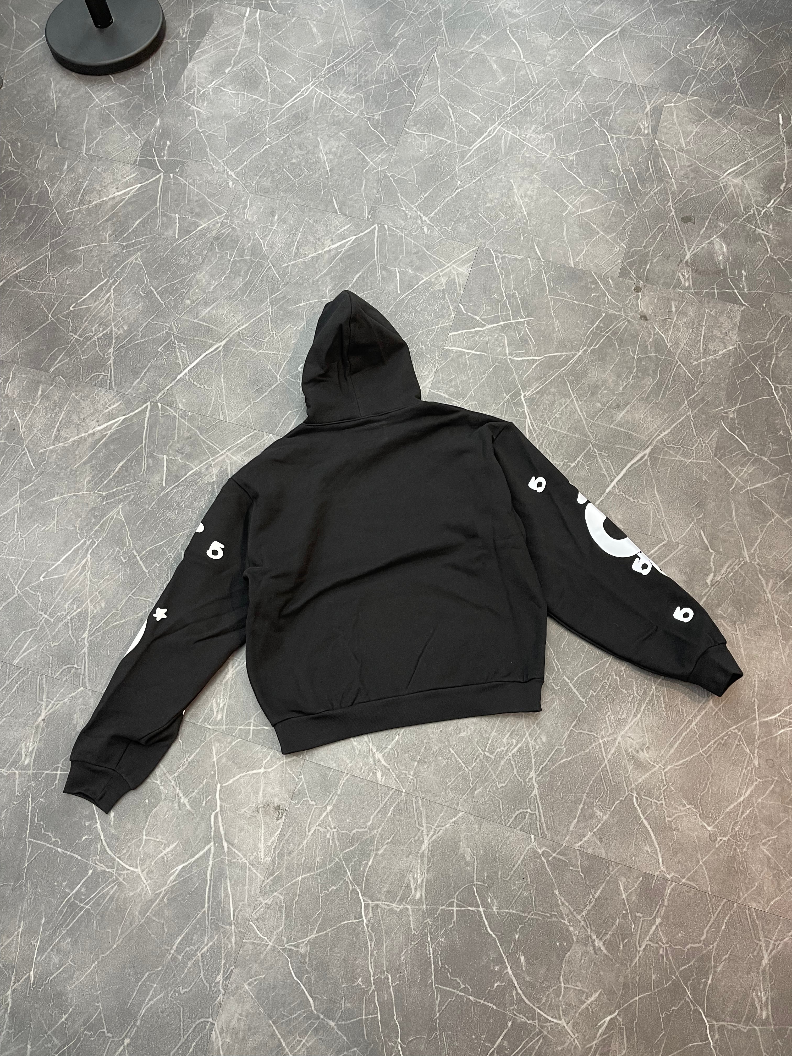 Sp5der Hoodie “Beluga 3M Black”