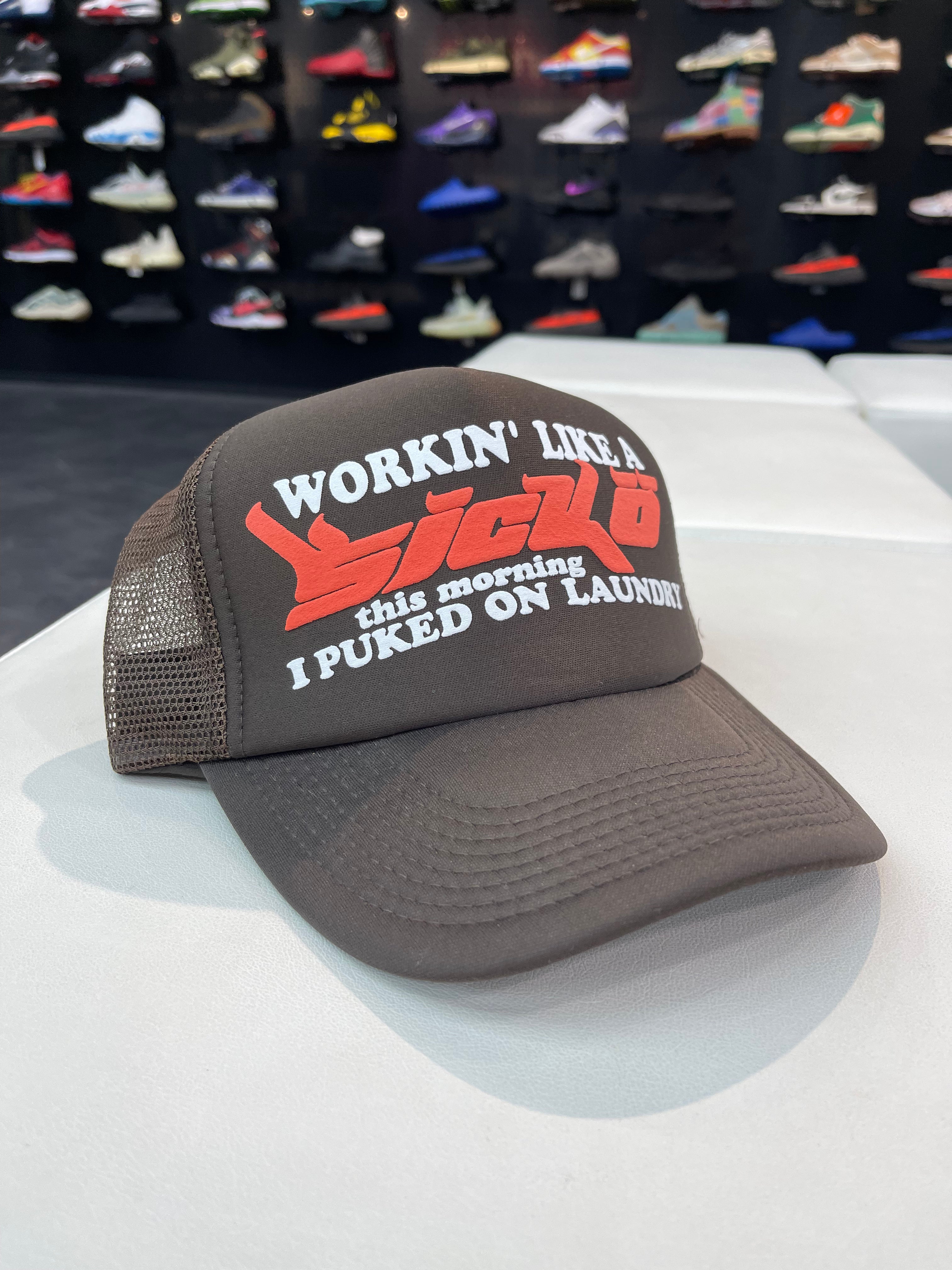 SICKO Trucker Hat “Brown”