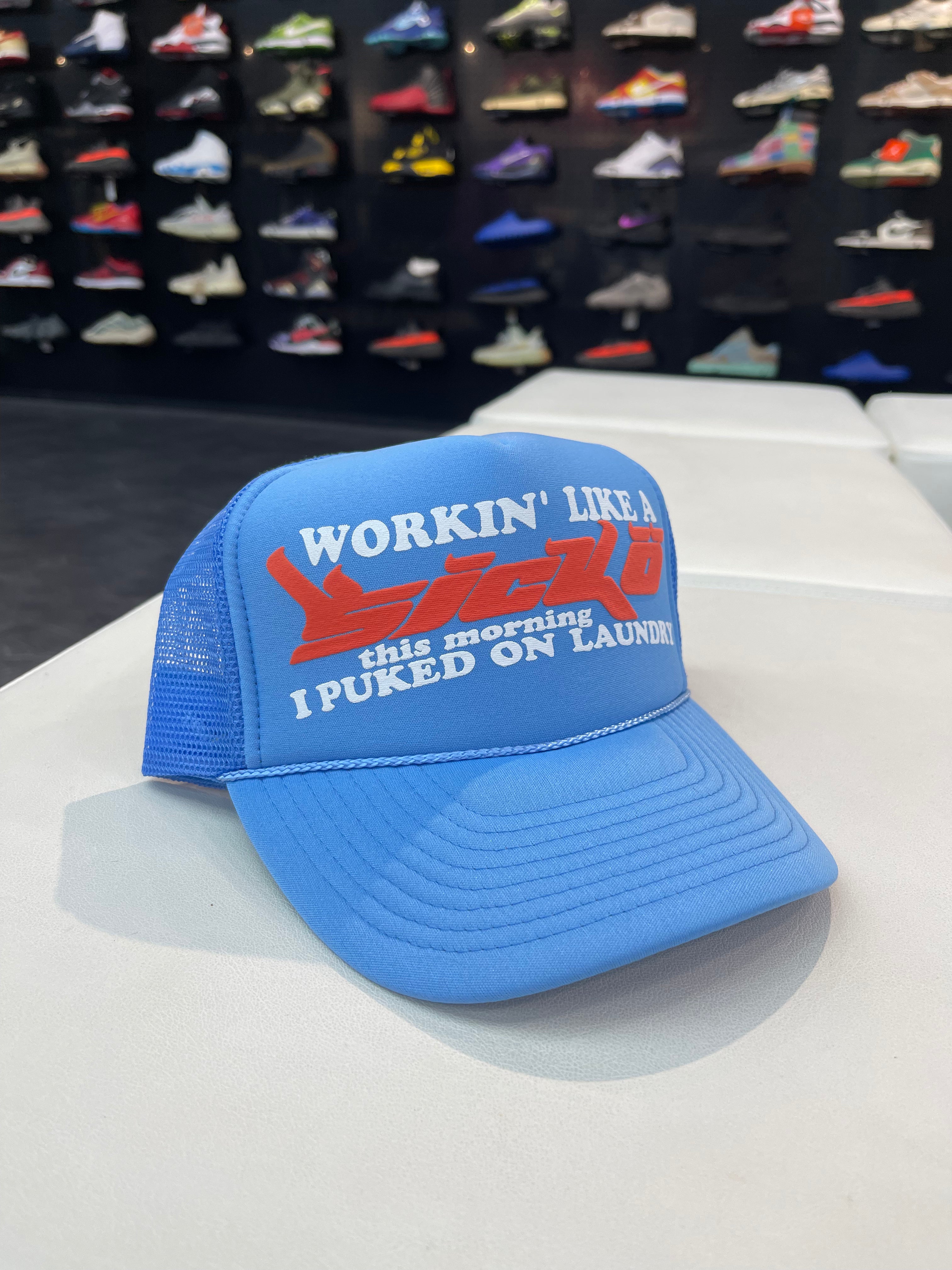 SICKO Trucker Hat “Blue/Red”