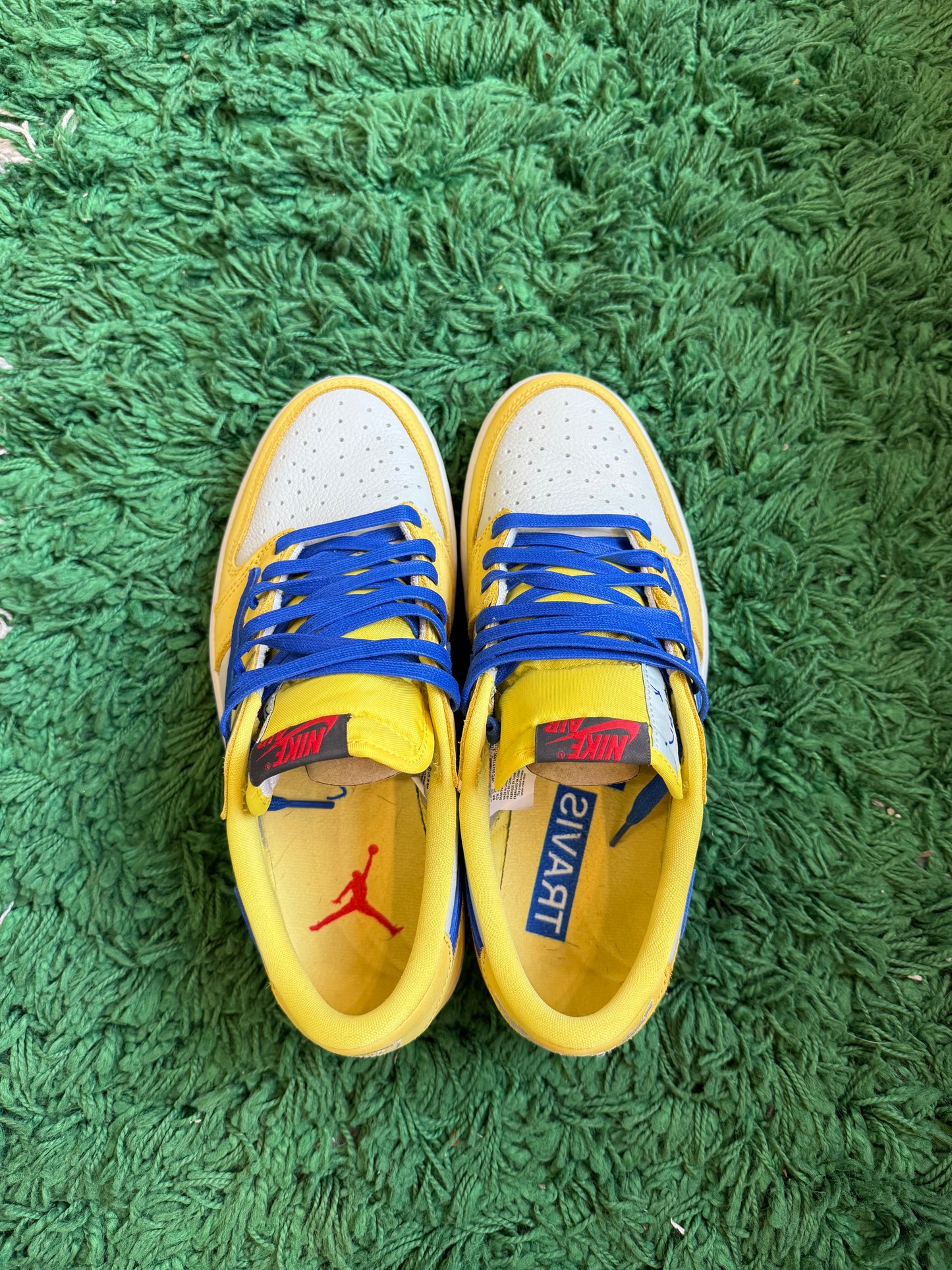Travis Scott Jordan 1 Low “Canary”
