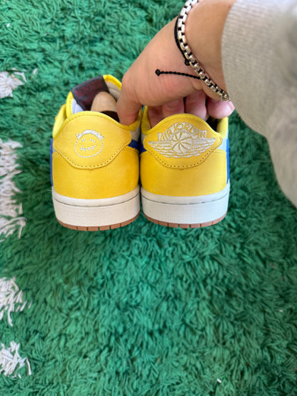 Travis Scott Jordan 1 Low “Canary”