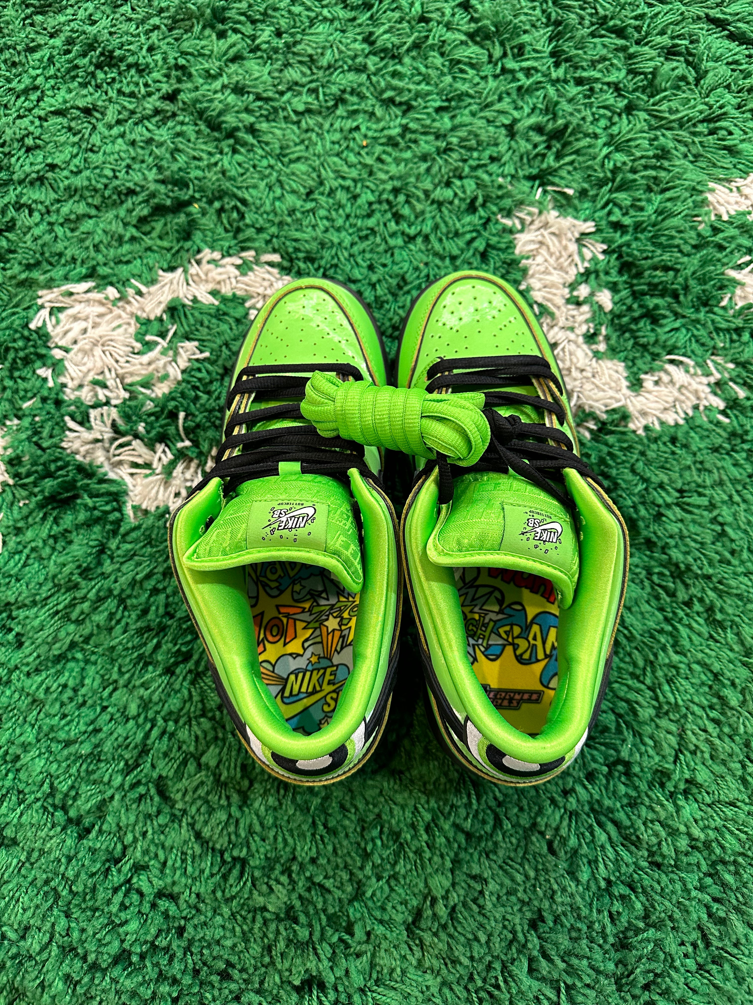 Nike SB Dunk Low x Powerpuff Girls “Buttercup”