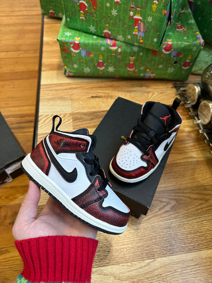 Jordan 1 Mid “Wear Away Chicago” Toddler