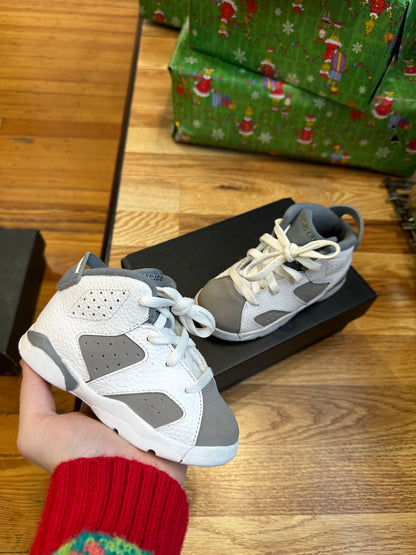 Jordan 6 “Cool Grey” Toddler