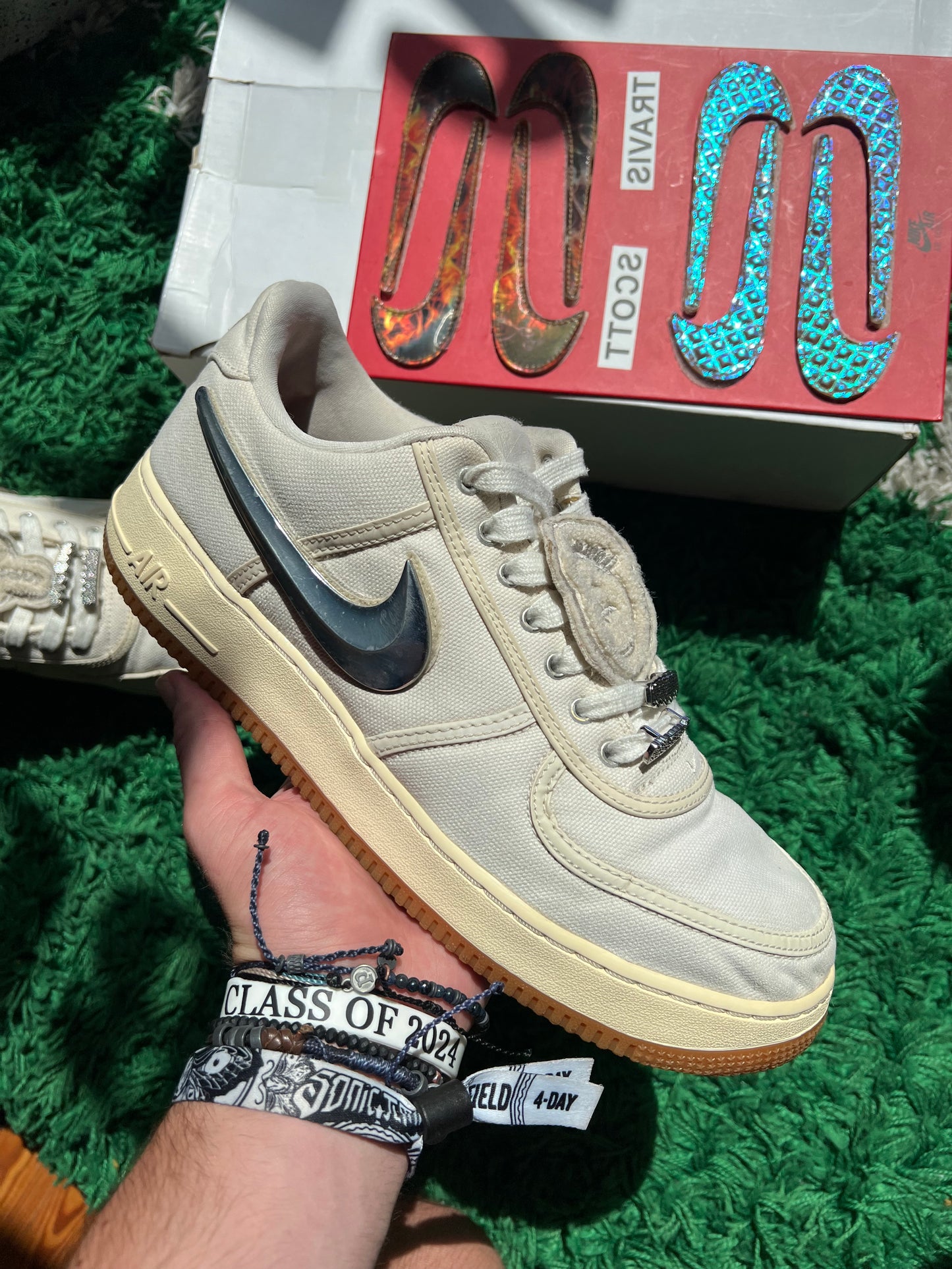 Nike Air Force 1 x Travis Scott “Sail”