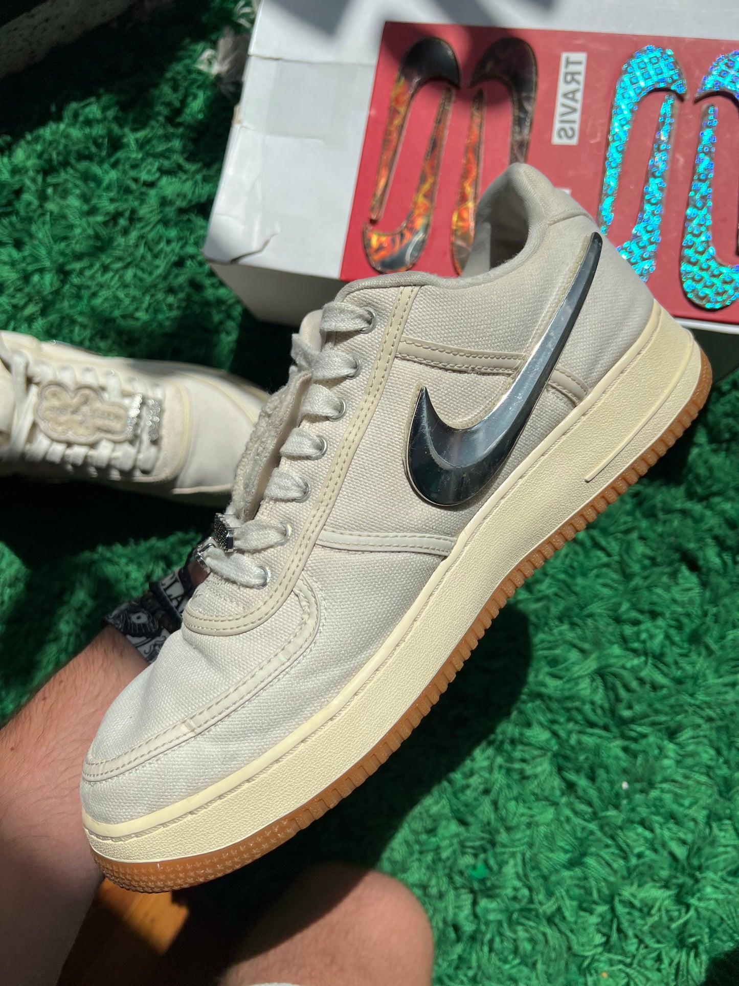 Nike Air Force 1 x Travis Scott “Sail”