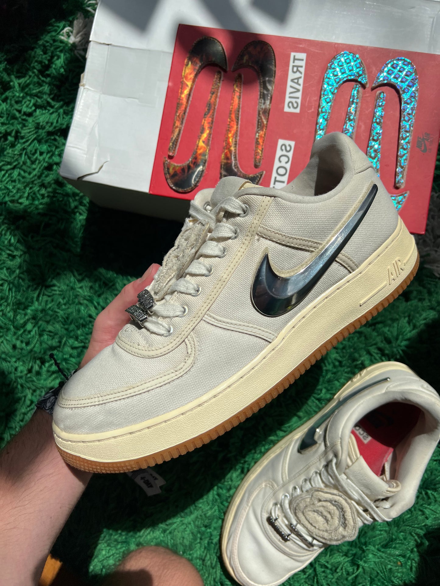 Nike Air Force 1 x Travis Scott “Sail”