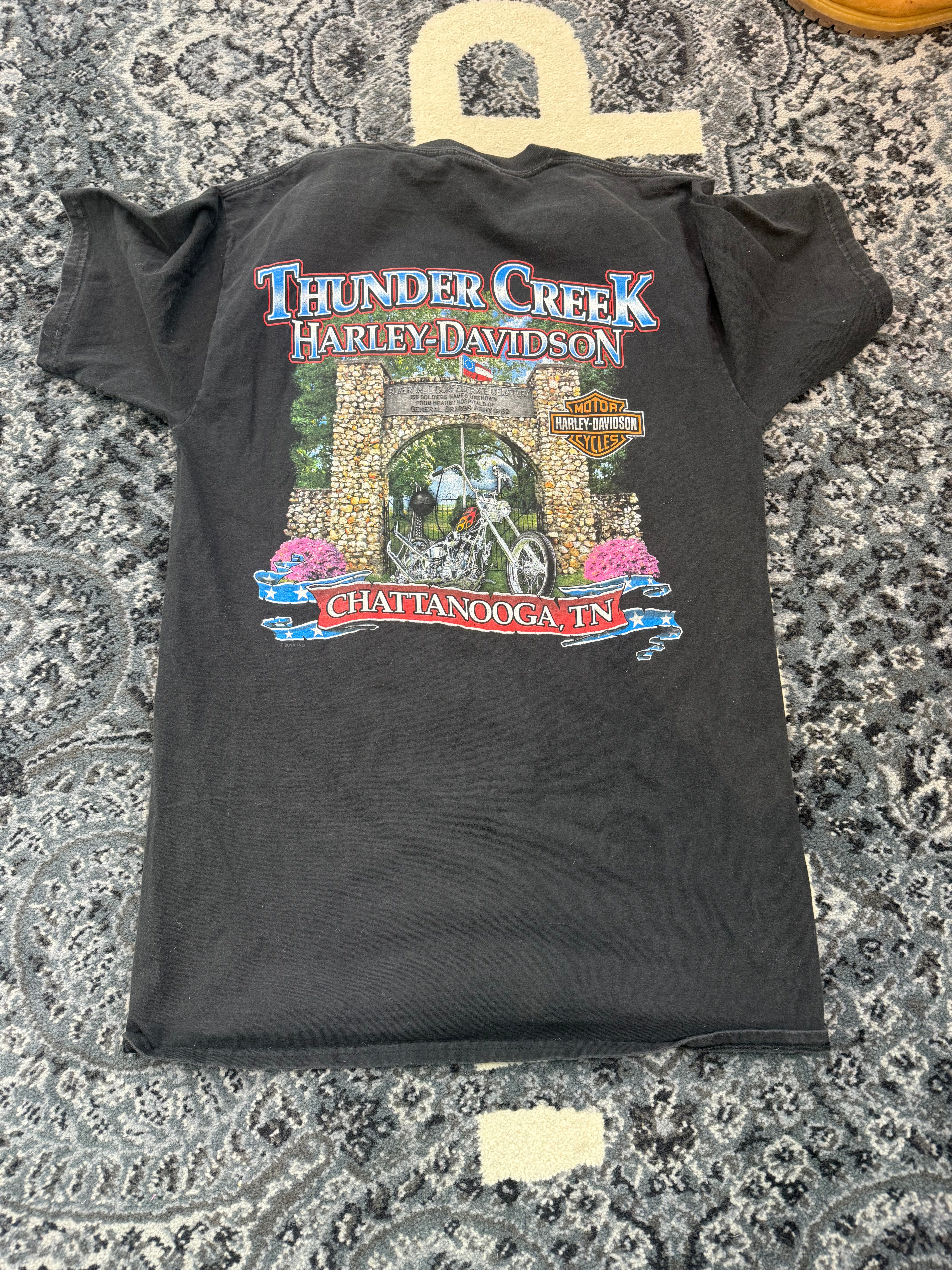 Harley Davidson Tee Thunder Creek Chattanooga TN (XL)