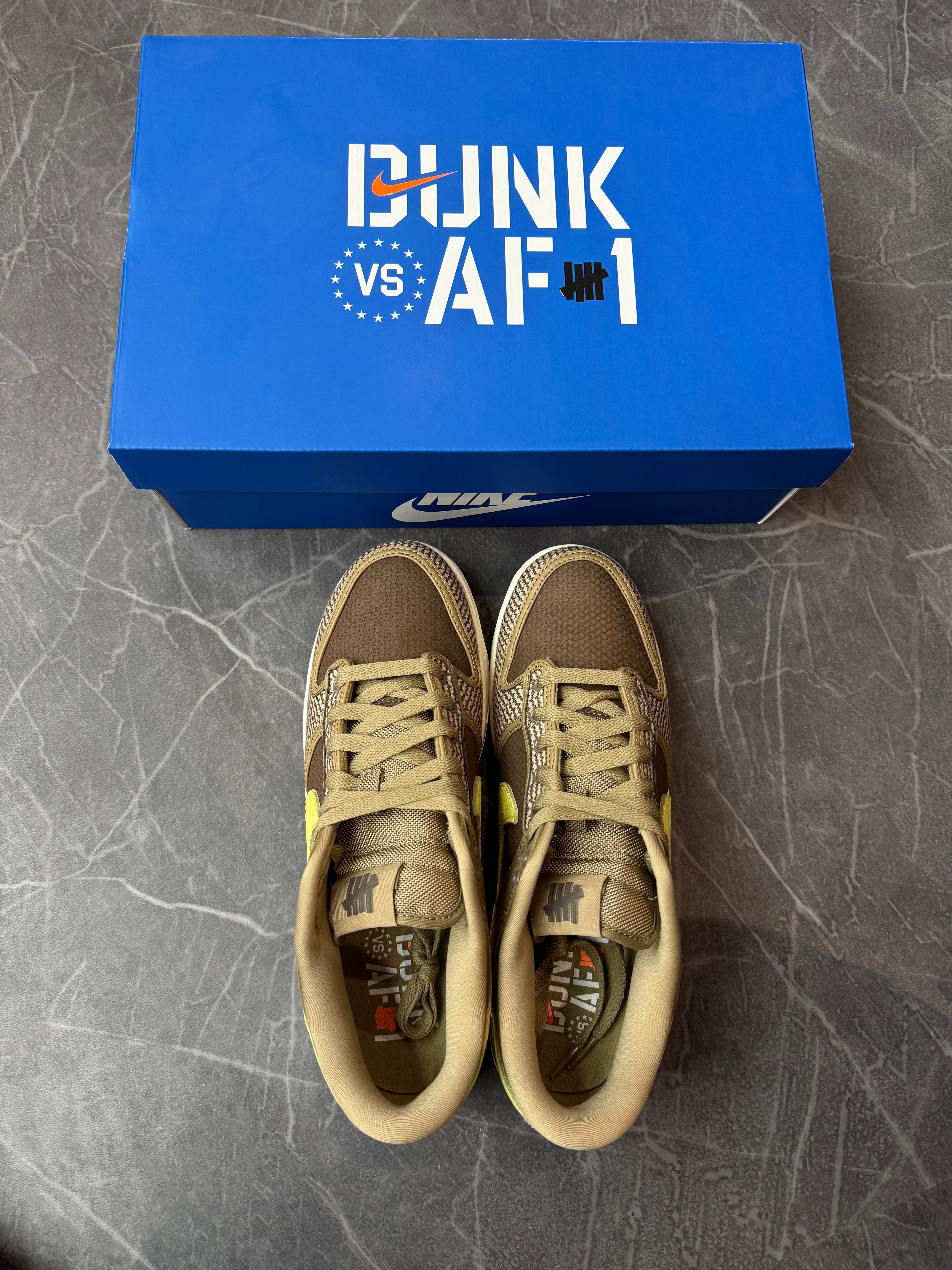 Nike Dunk Low x Undefeated “Canteen”