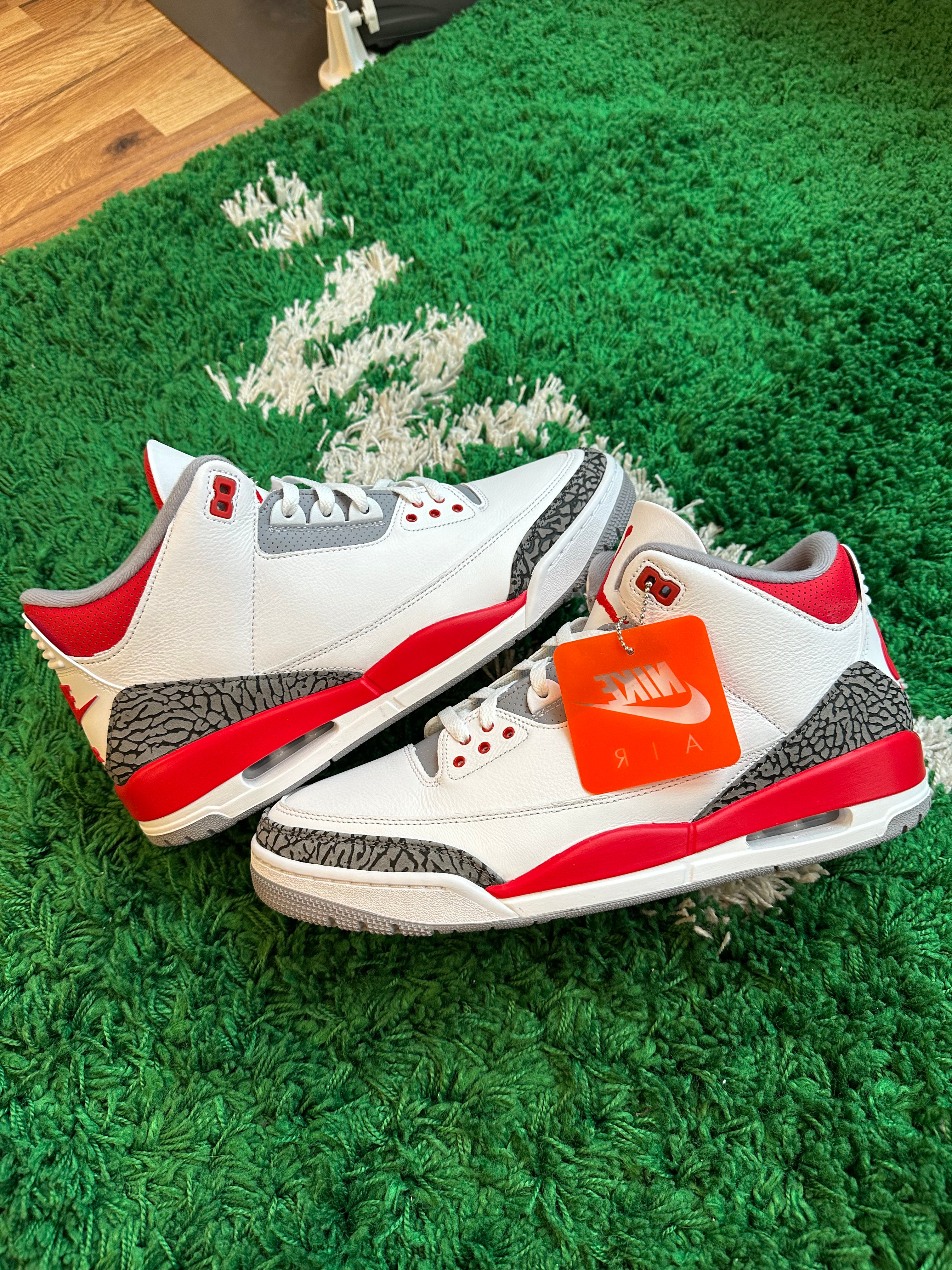 Jordan 3 “Fire Red”