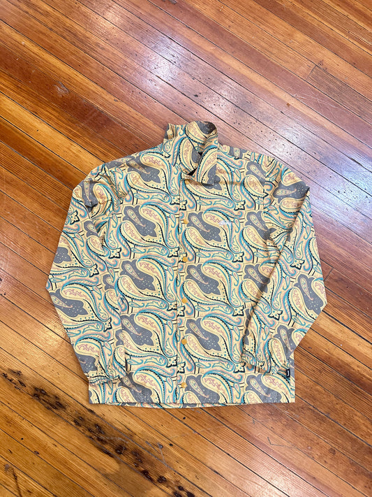 Stussy Paisley Jacket “Gold Teal”