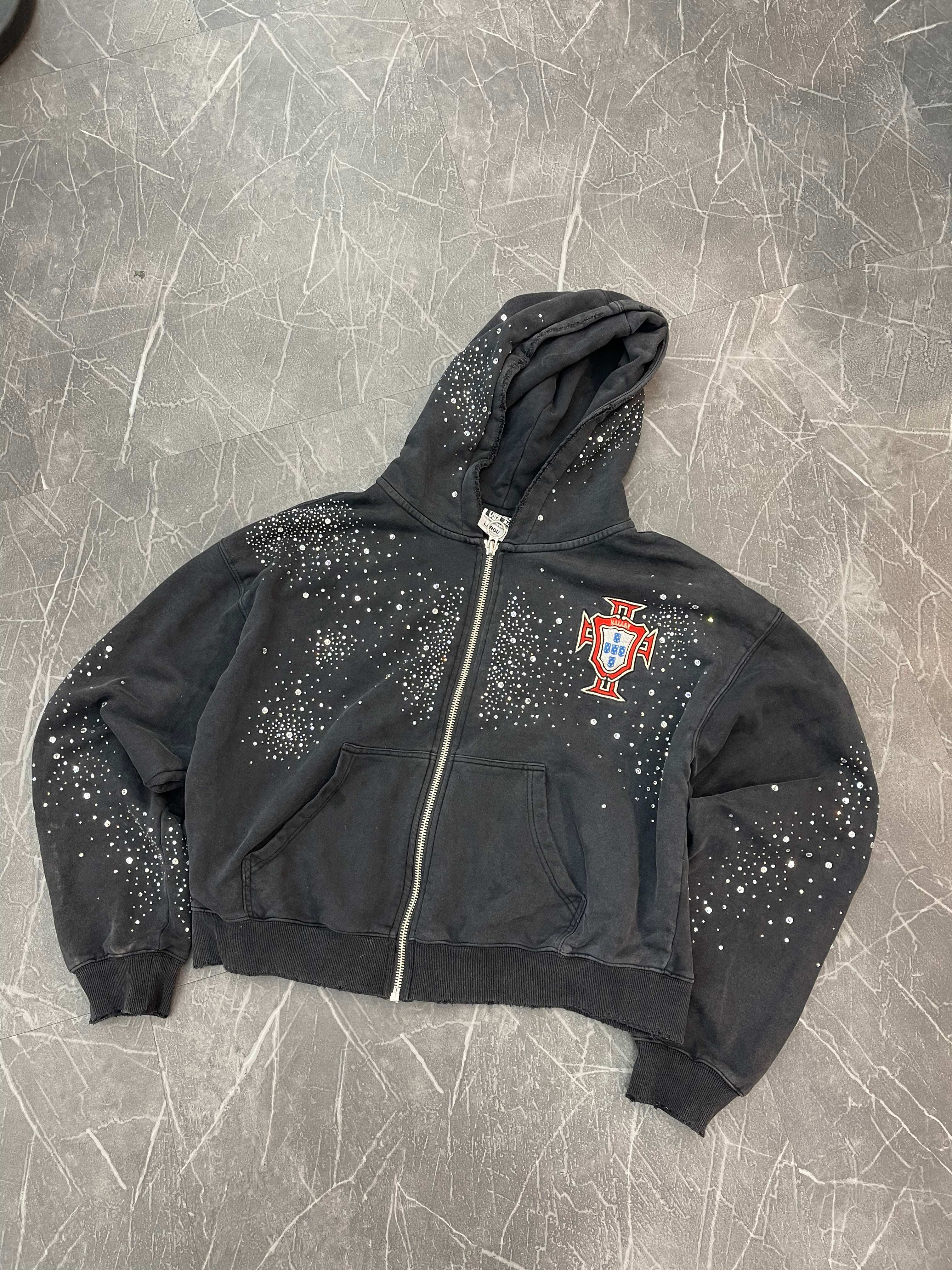 Vale Forever Zip Up “Pluto Custard Black”