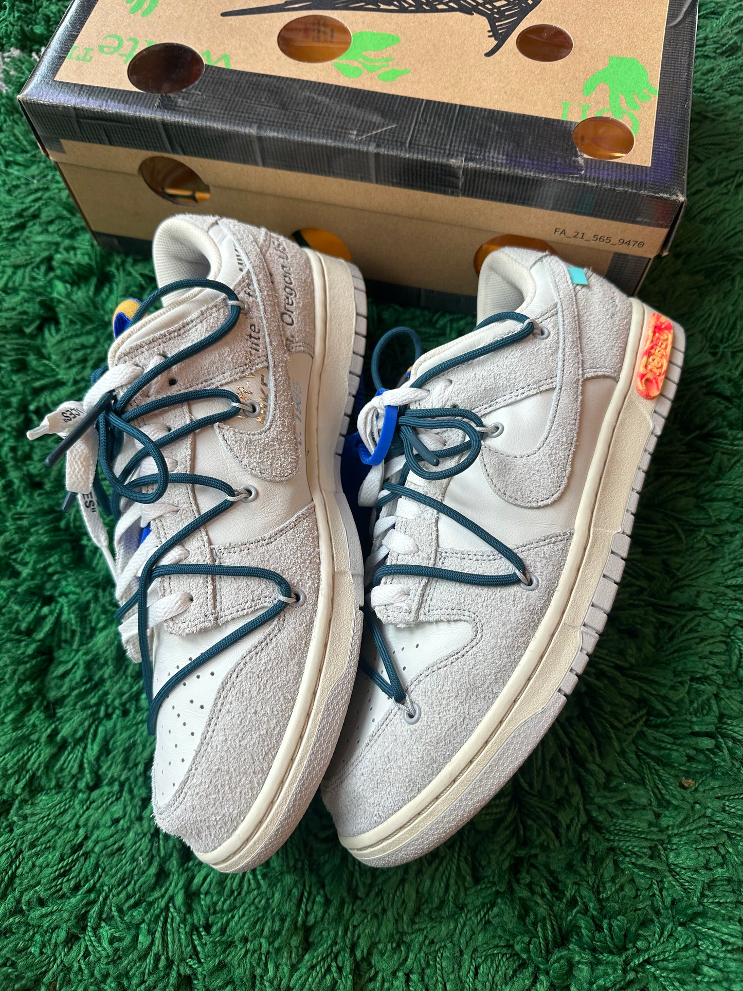 Nike Dunk  Low OFF WHITE  “Lot 16”