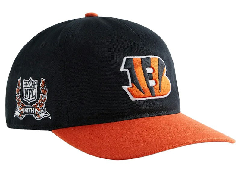 Kith x NFL Bengals '47 Hitch Snapback Black