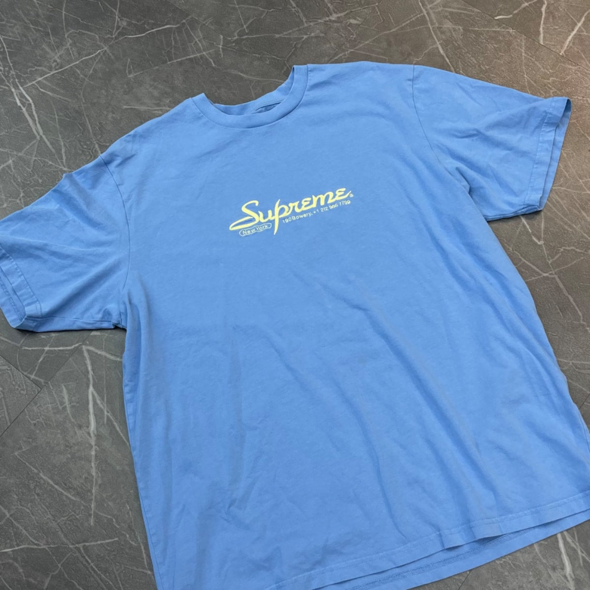 Supreme Contact S/S Top Dusty Blue - Image 2
