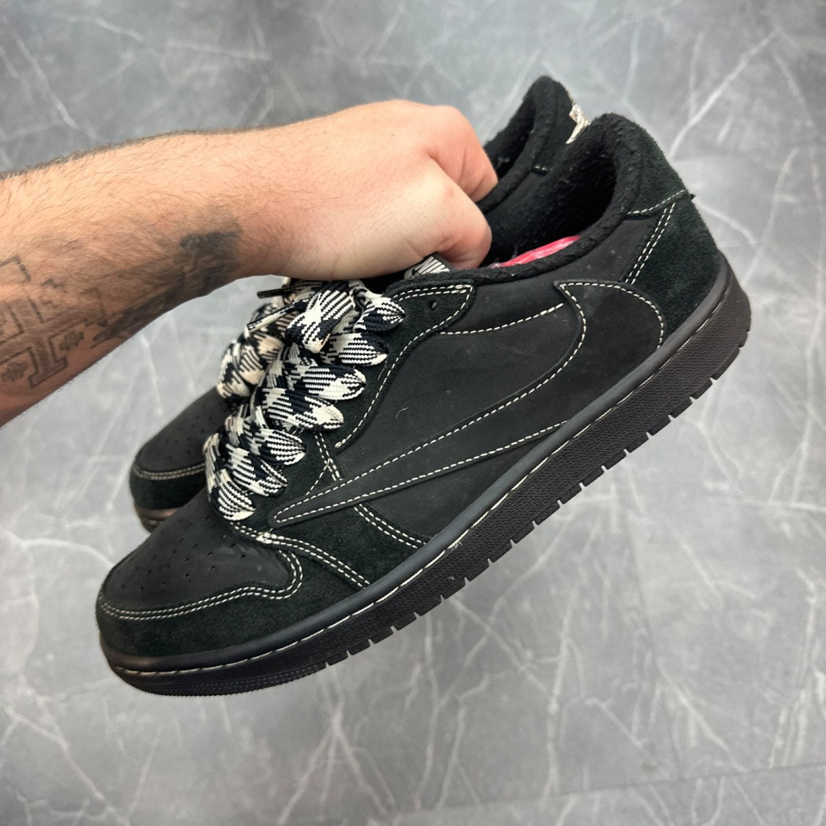 Jordan 1 Retro Low OG SP Travis Scott Black Phantom - Image 3