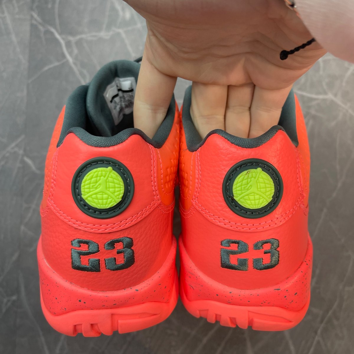 Jordan 9 Retro Low Bright Mango (Size 10) (Lightly Worn)