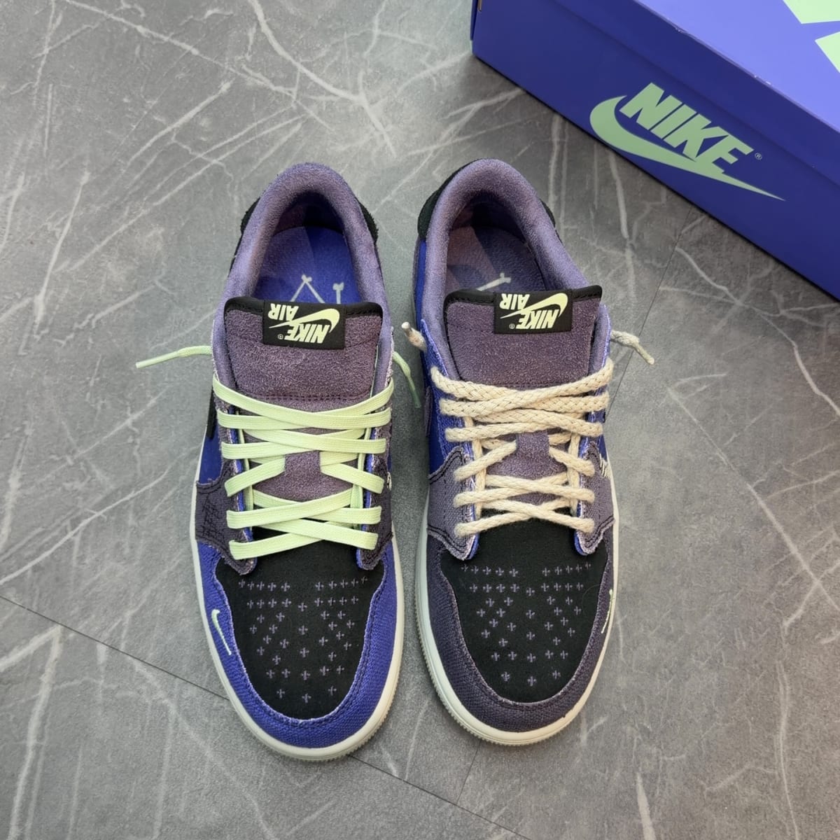 Jordan 1 Retro Low OG Zion Williamson Voodoo Alternate (Size 8) (Lightly Worn)