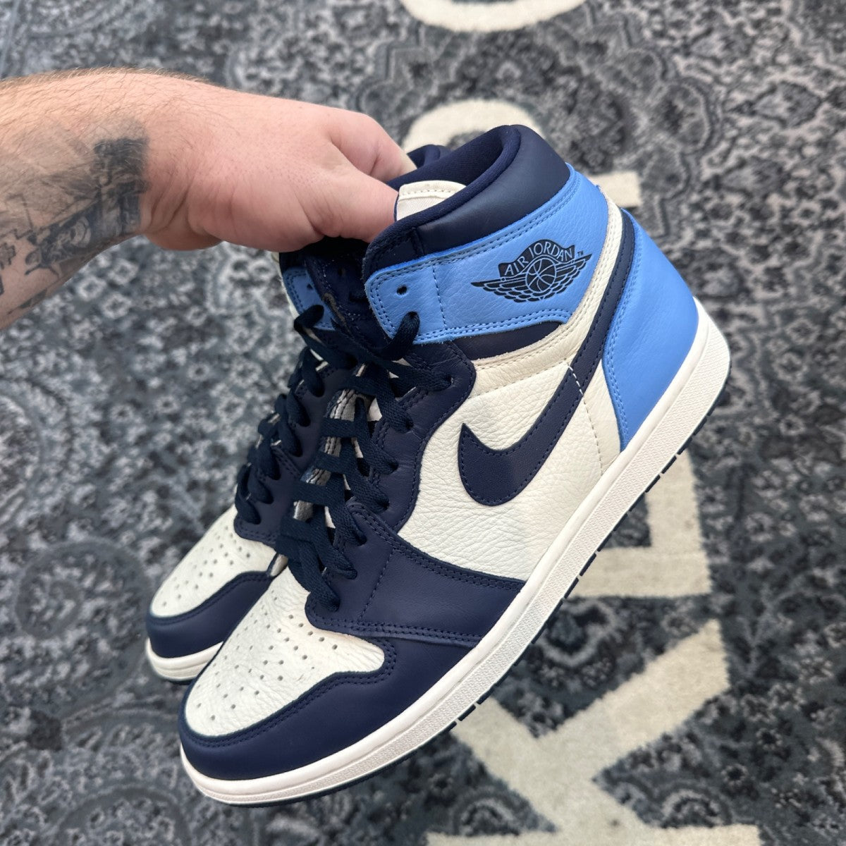 Jordan 1 Retro High Obsidian - Image 3