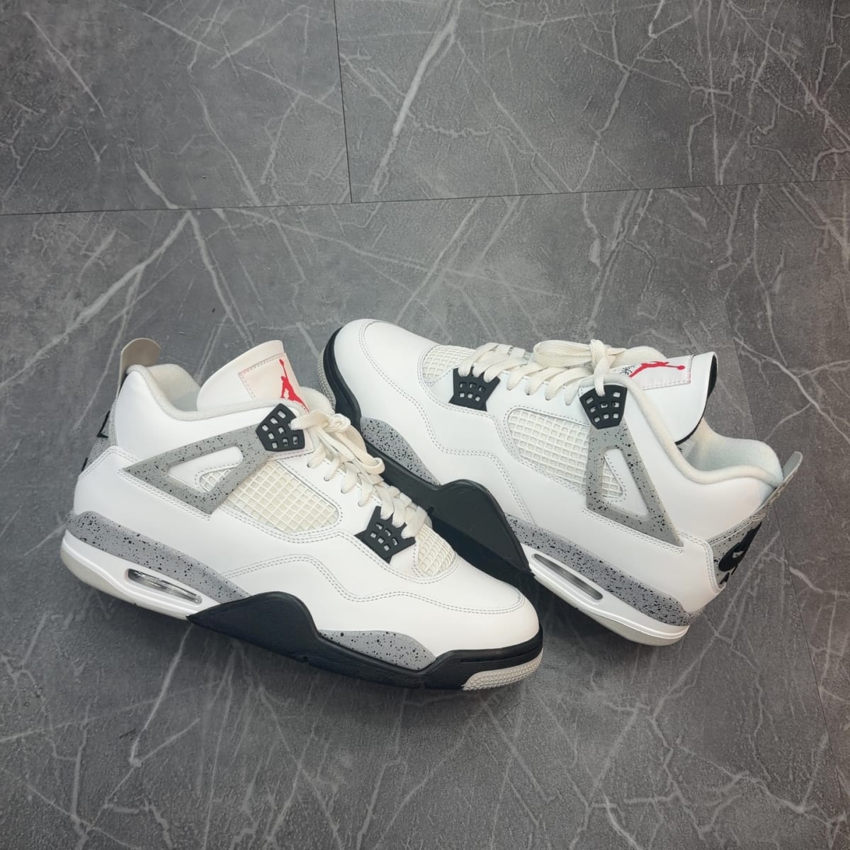Jordan 4 Retro White Cement (2025) (Size 13) (Tried On)