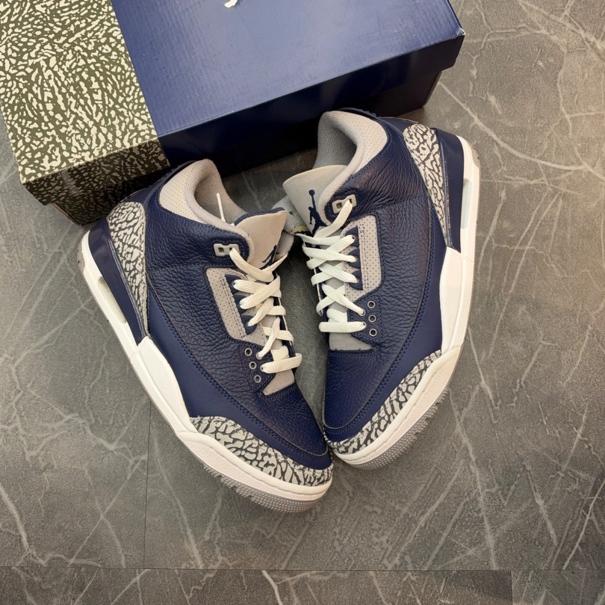 Jordan 3 Retro Georgetown (2021) - Image 1