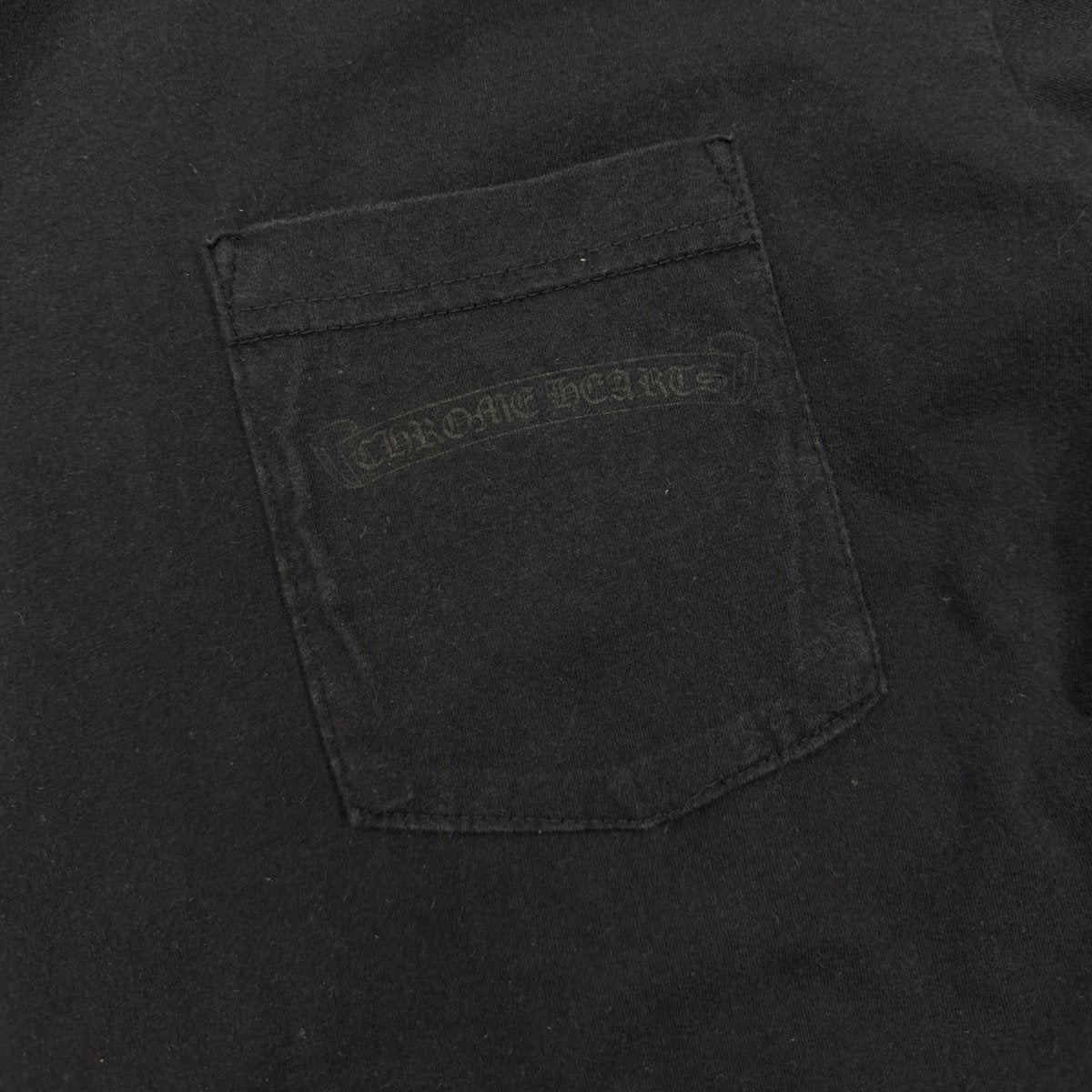 Chrome Hearts Hairy Dagger T-shirt Black - tag