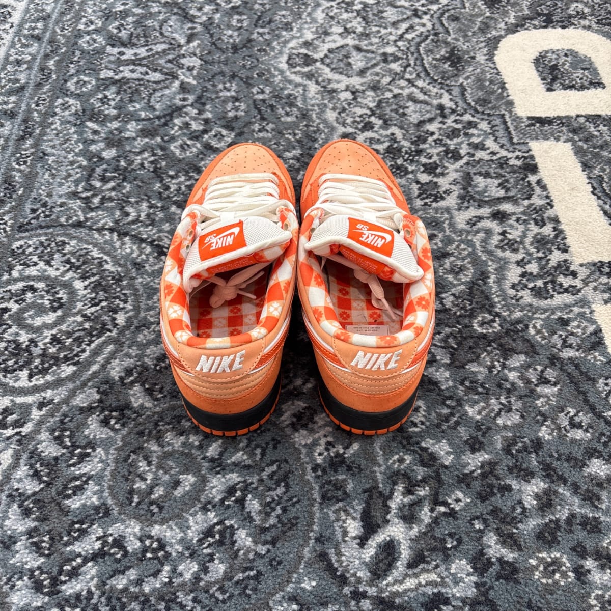 Nike SB Dunk Low Concepts Orange Lobster (Size 9.5) (Lightly Worn)