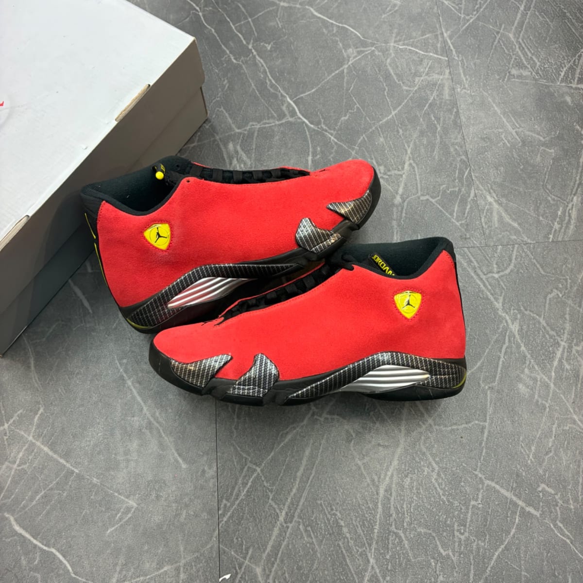 Jordan 14 Retro Ferrari (2025) (Size 9.5) (Lightly Worn)