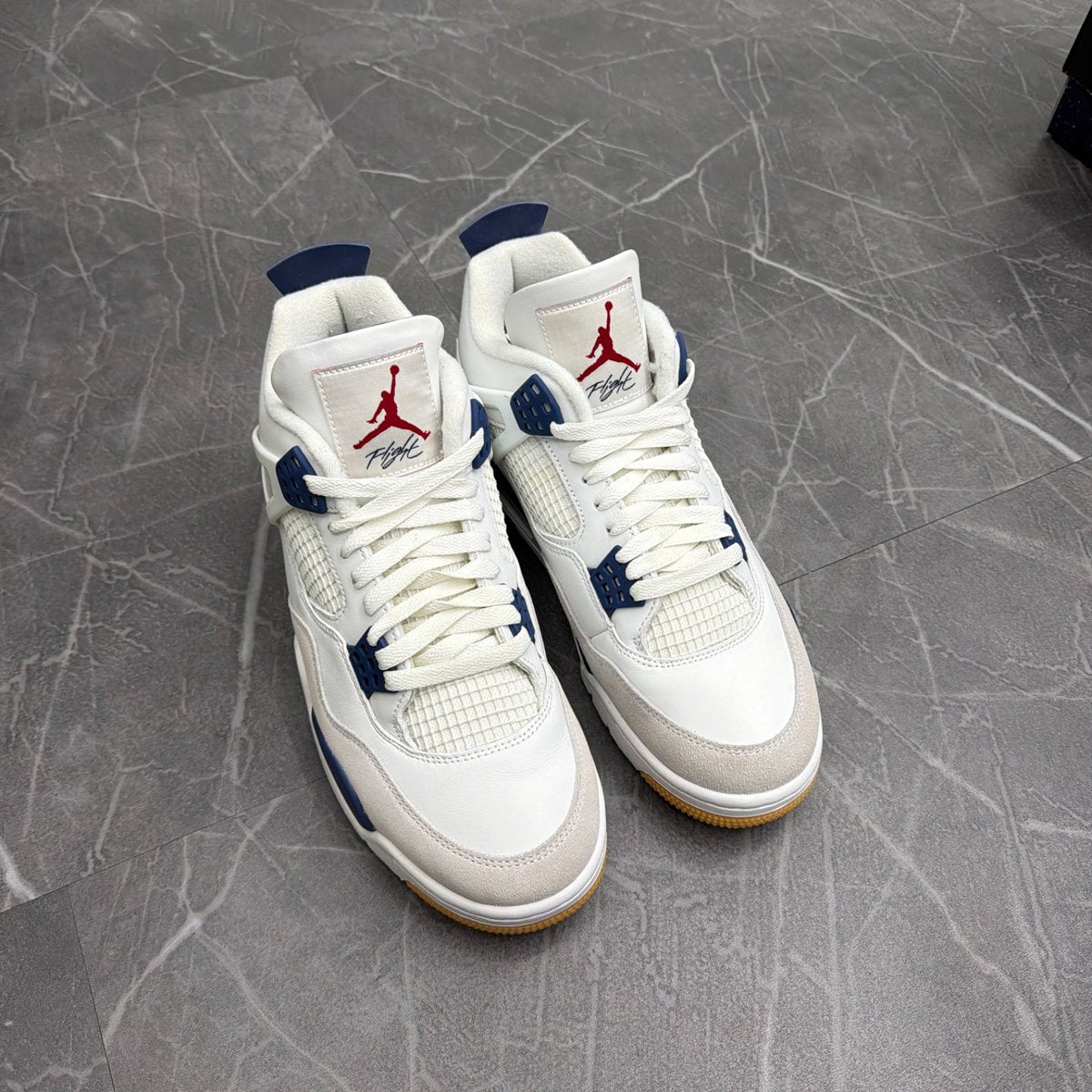 Jordan 4 Retro SB Navy (Size 10) (Lightly Worn)