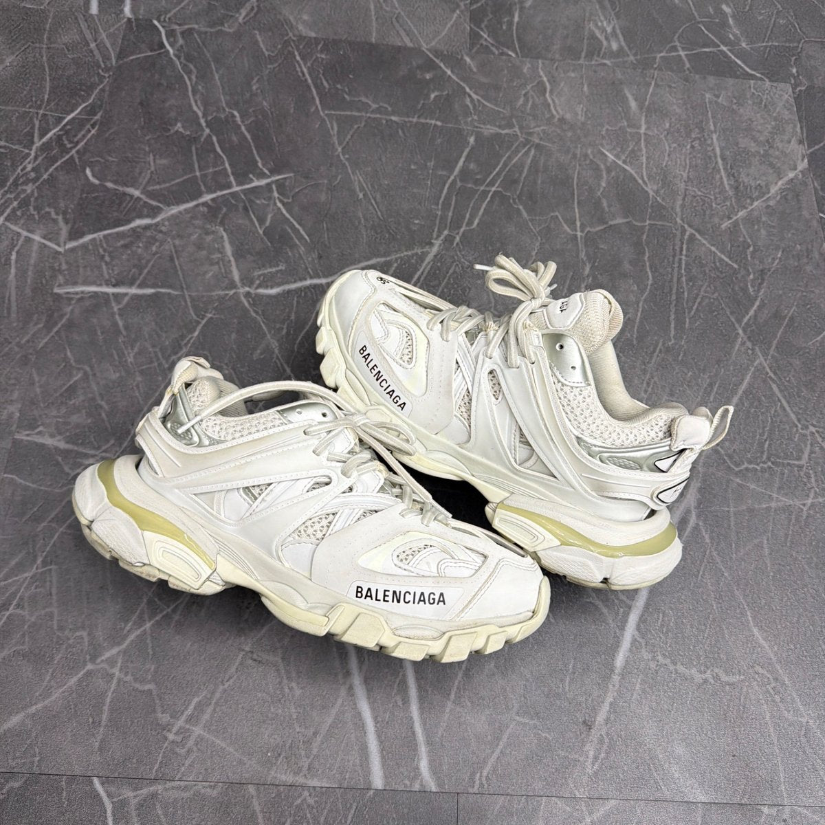 Balenciaga Track Trainer White (Women's) (Size 36) (Lightly Worn)