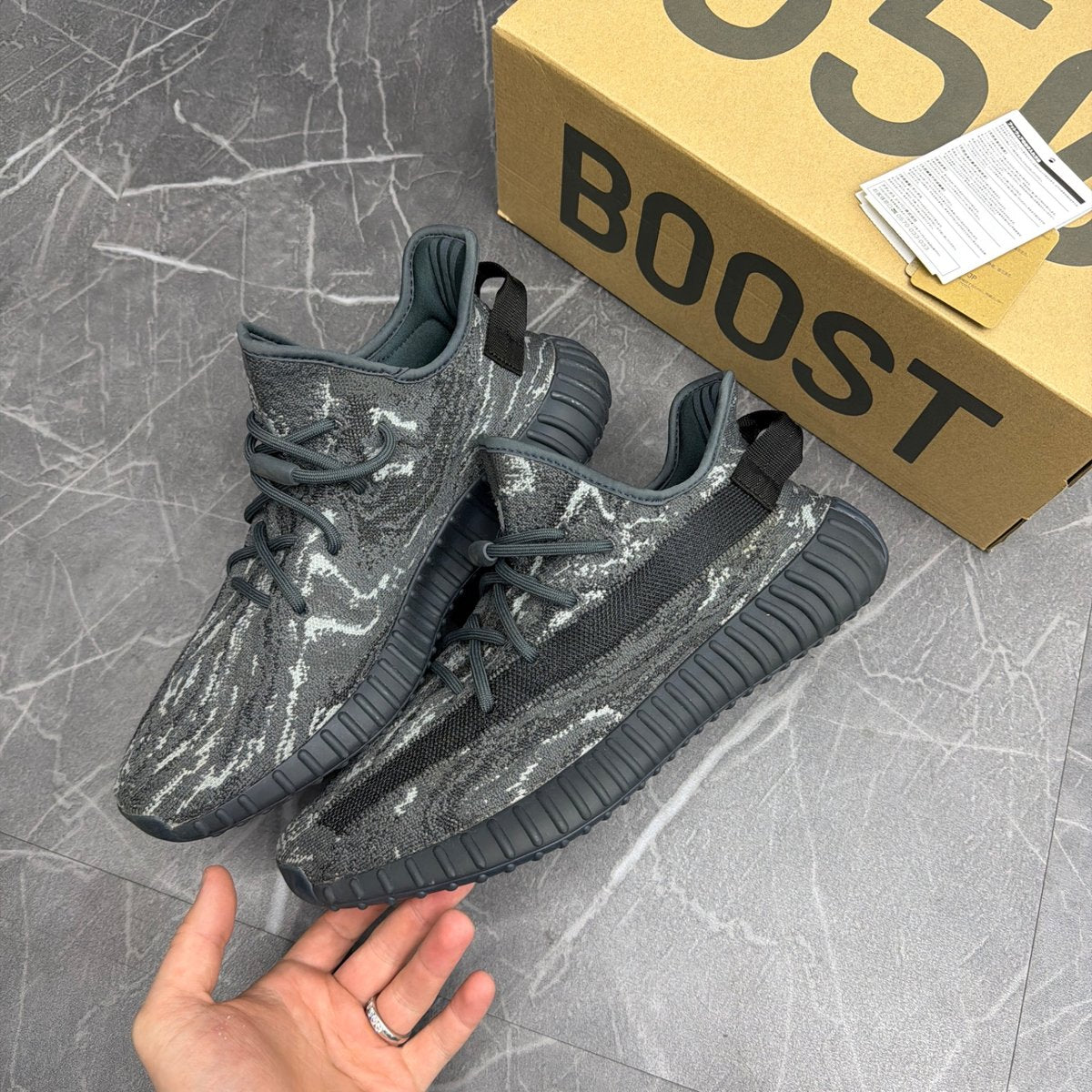 adidas Yeezy Boost 350 V2 MX Dark Salt (Size 10.5) (Lightly Worn)