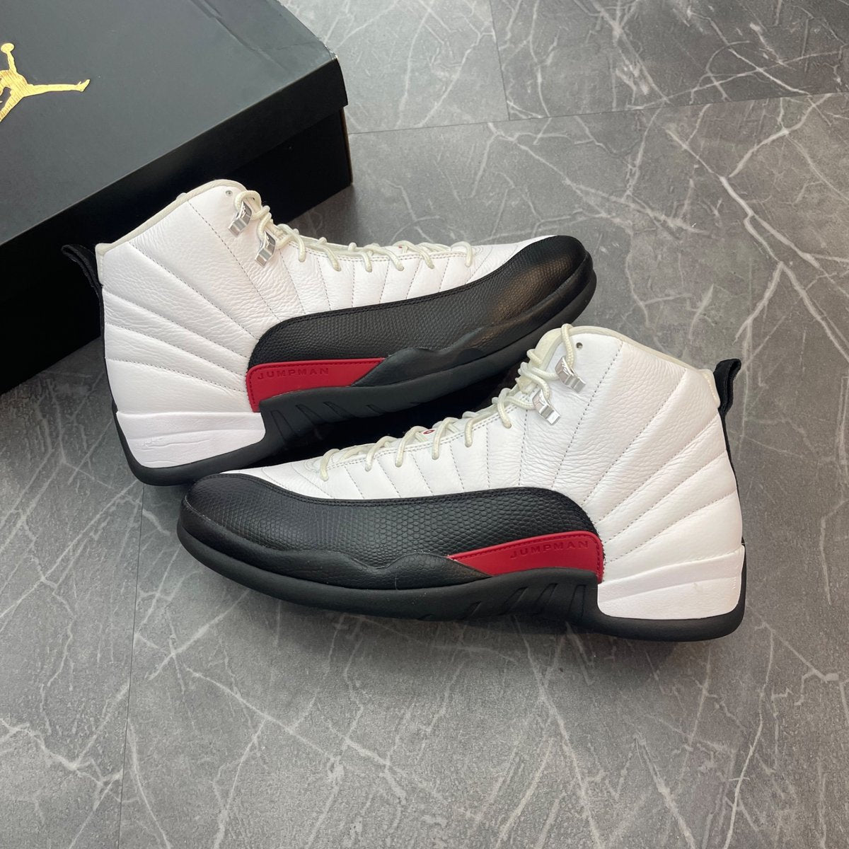 Jordan 12 Retro Taxi Flip - Image 1