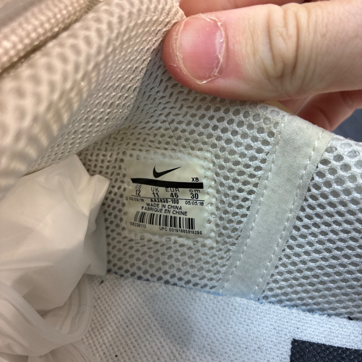 Nike Air Presto Off-White White (2018) - Image 4