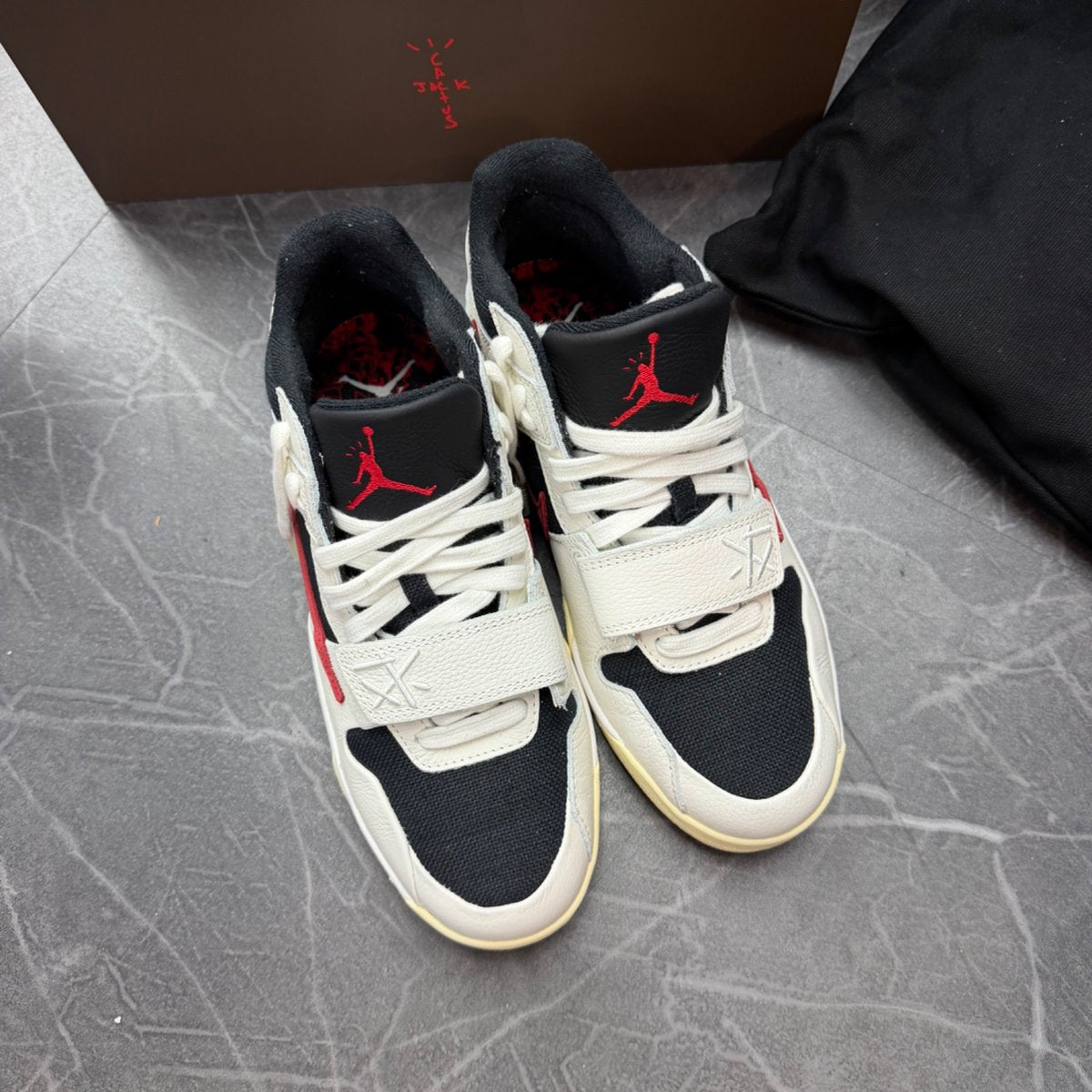 Jordan Jumpman Jack TR Travis Scott University Red - back