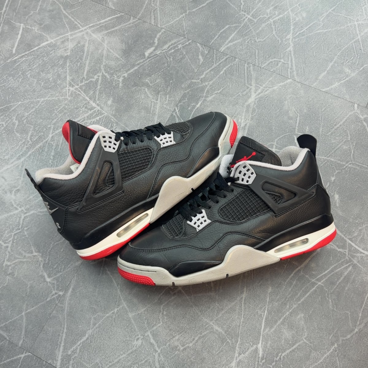 Jordan 4 Retro Bred Reimagined (Size 12) (Lightly Worn)
