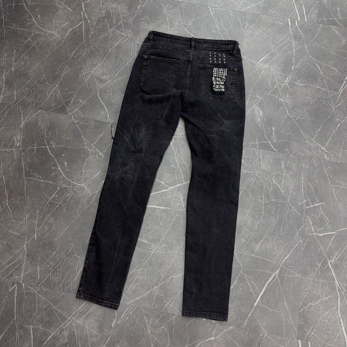 Ksubi Van Winkle Black Rebel Jeans Black (Size 30) (Lightly Worn)