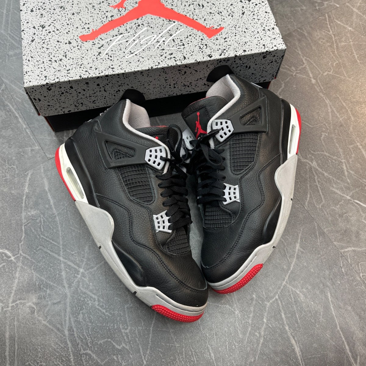 Jordan 4 Retro Bred Reimagined - Image 1