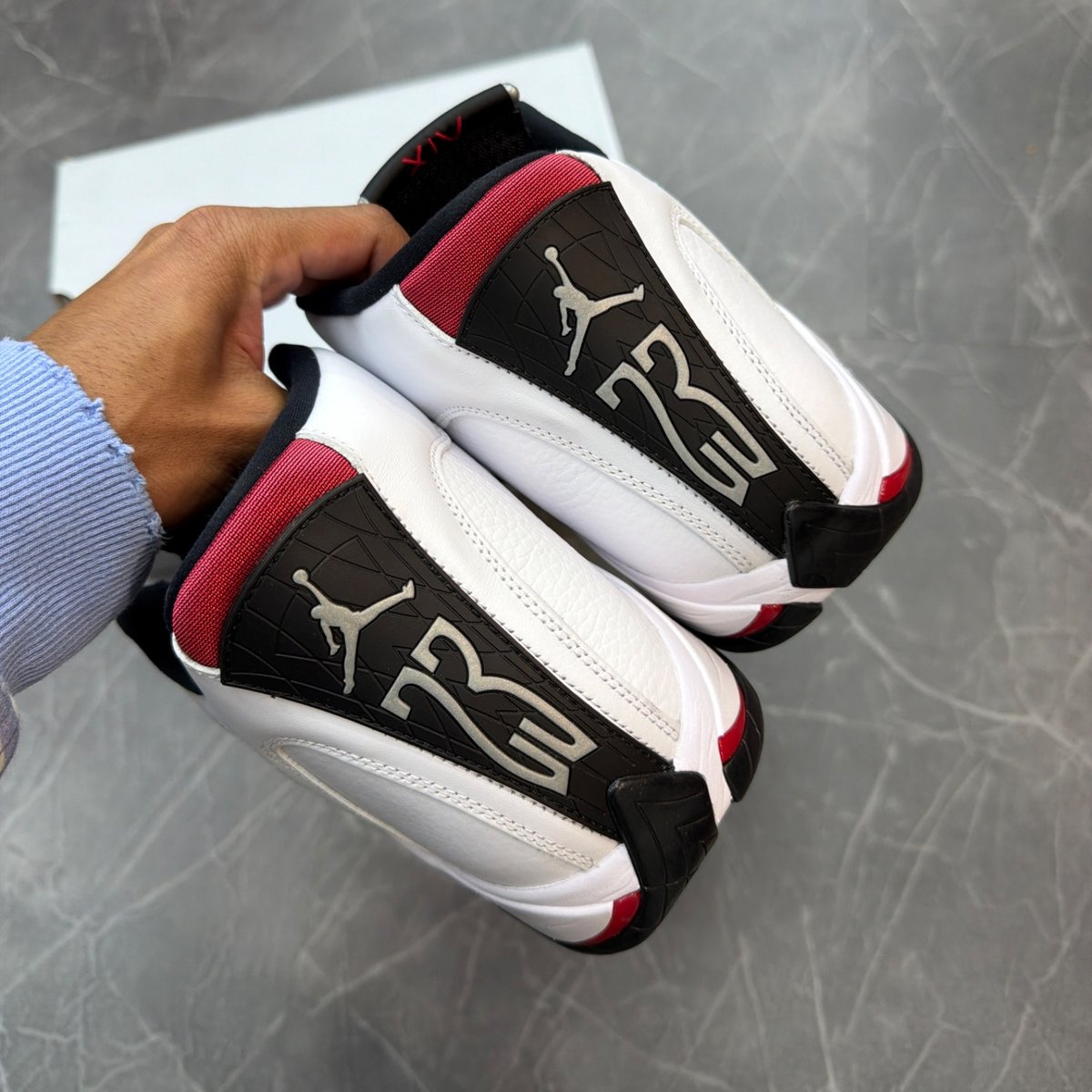 Jordan 14 Retro Black Toe (2024) - Image 3