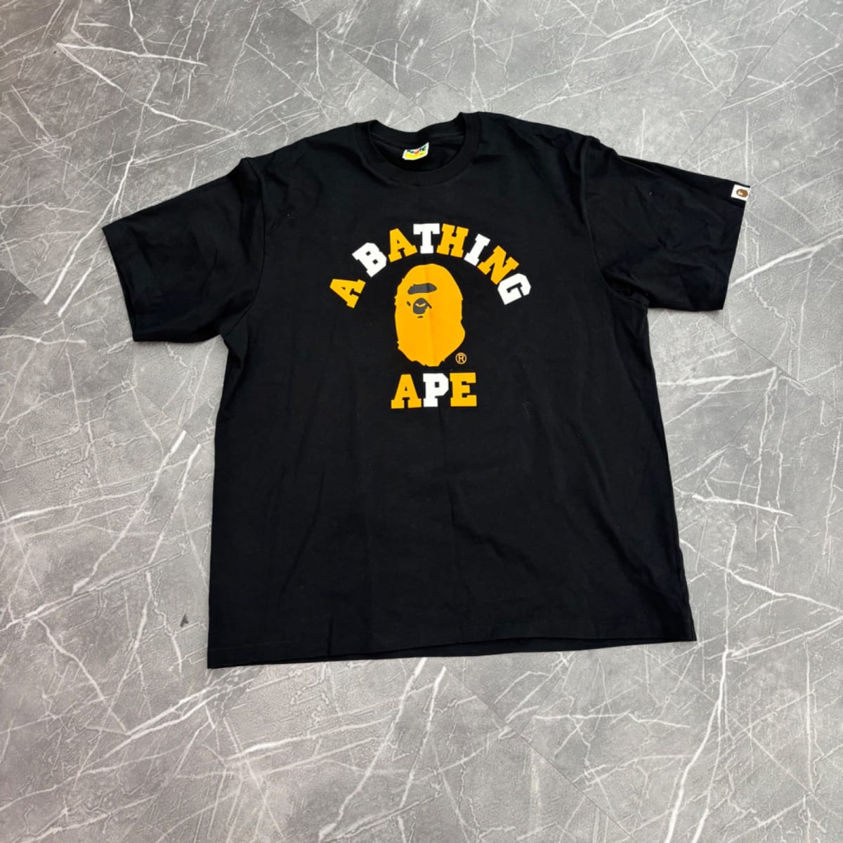 BAPE x Feature College Relaxed Fit Tee 'Black' (Size XL) (Tried On)
