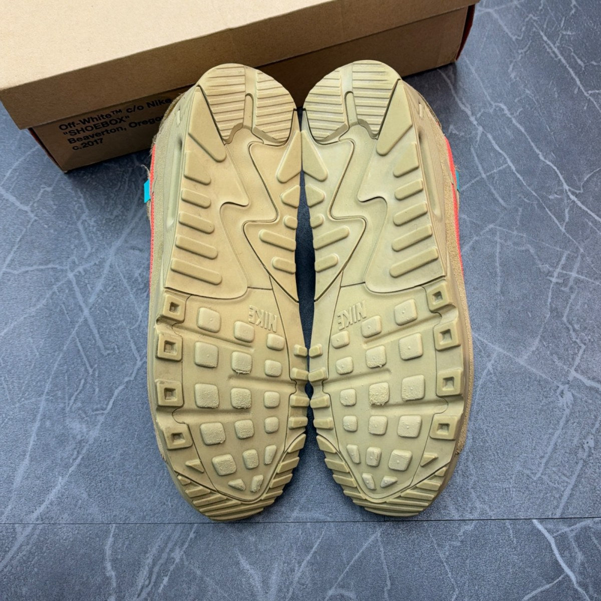 Nike Air Max 90 Off-White Desert Ore - Image 3