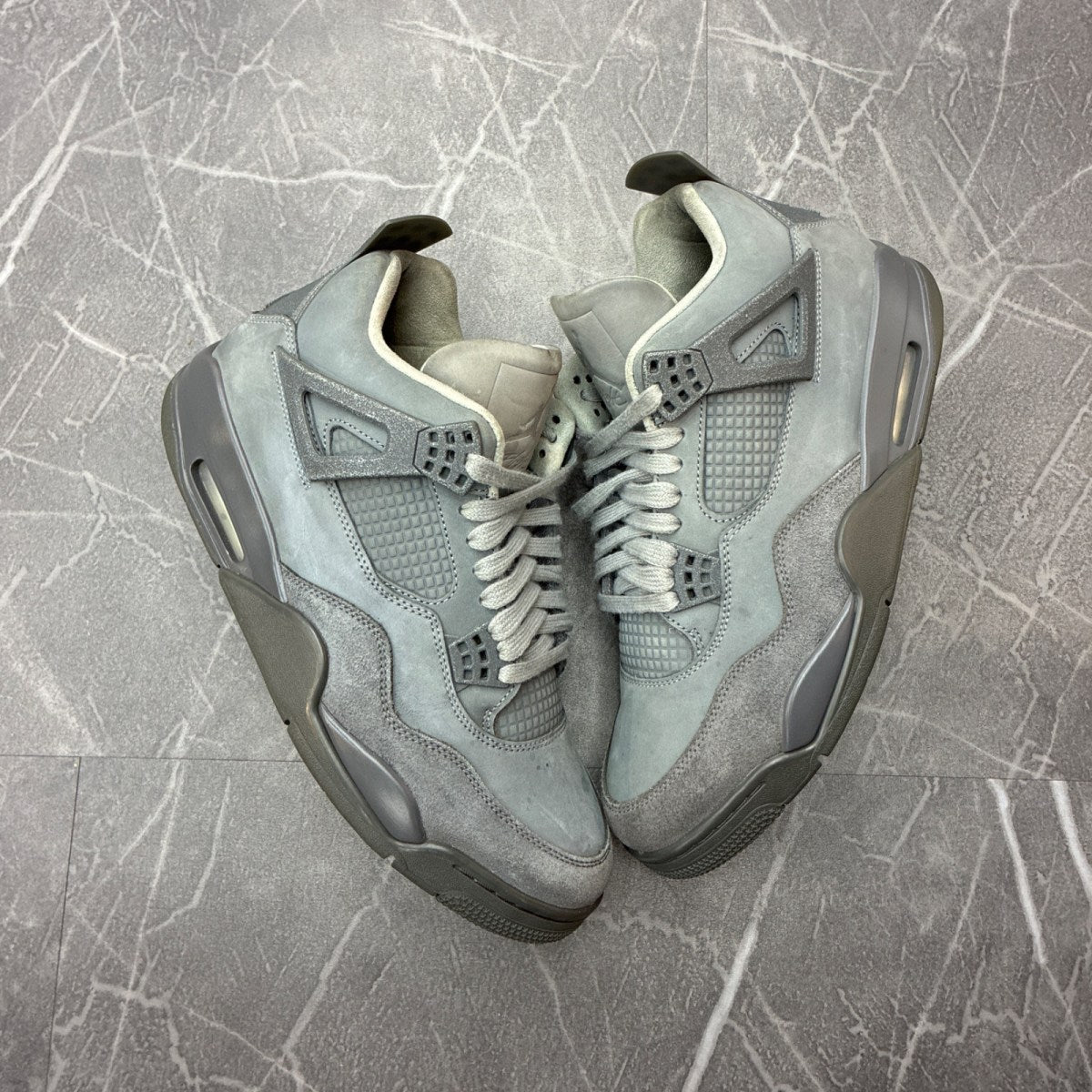 Jordan 4 Retro SE Paris Olympics Wet Cement - Image 1