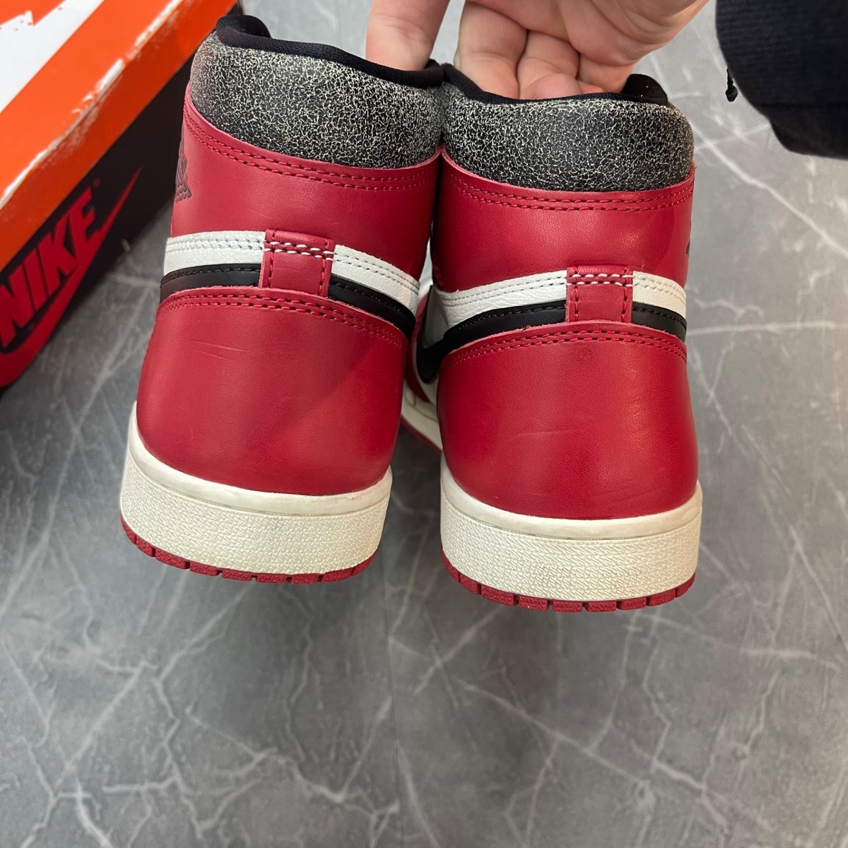 Jordan 1 Retro High OG Chicago Lost and Found (Size 9.5) (Lightly Worn)