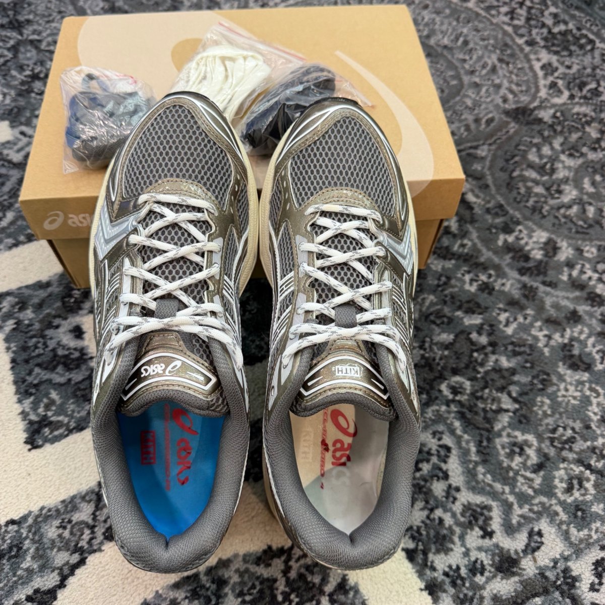 ASICS Gel-Kayano 14 Kith Chicago - side