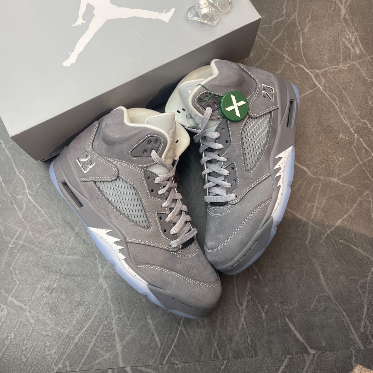 Jordan 5 Retro Wolf Grey (2026) (Size 9) (Lightly Worn)