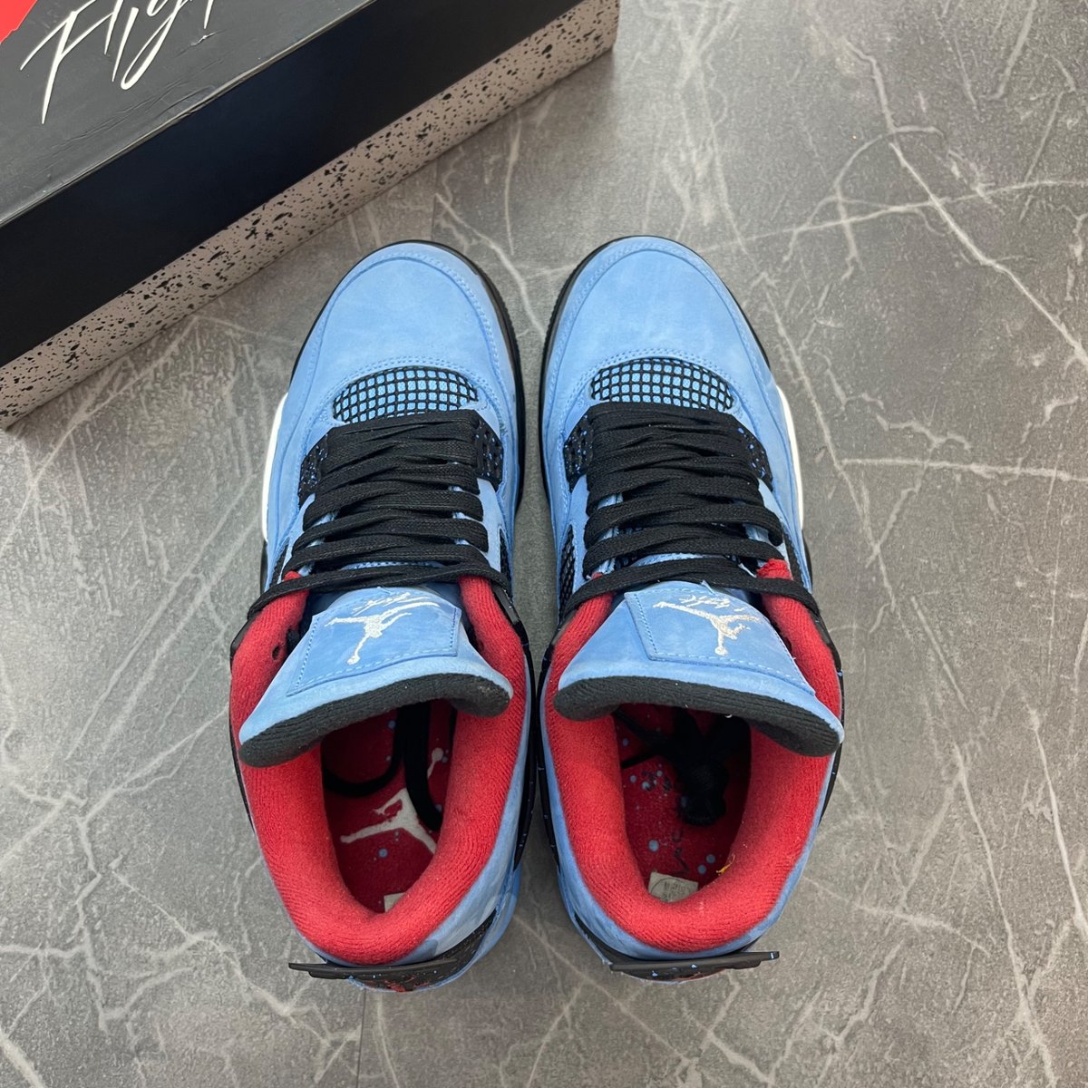 Jordan 4 Retro Travis Scott Cactus Jack (Size 10) (Lightly Worn)